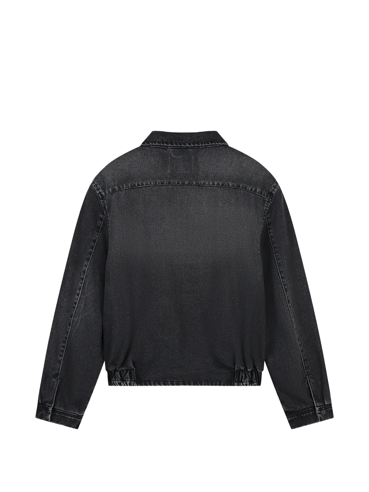 Washed denim classic jacket