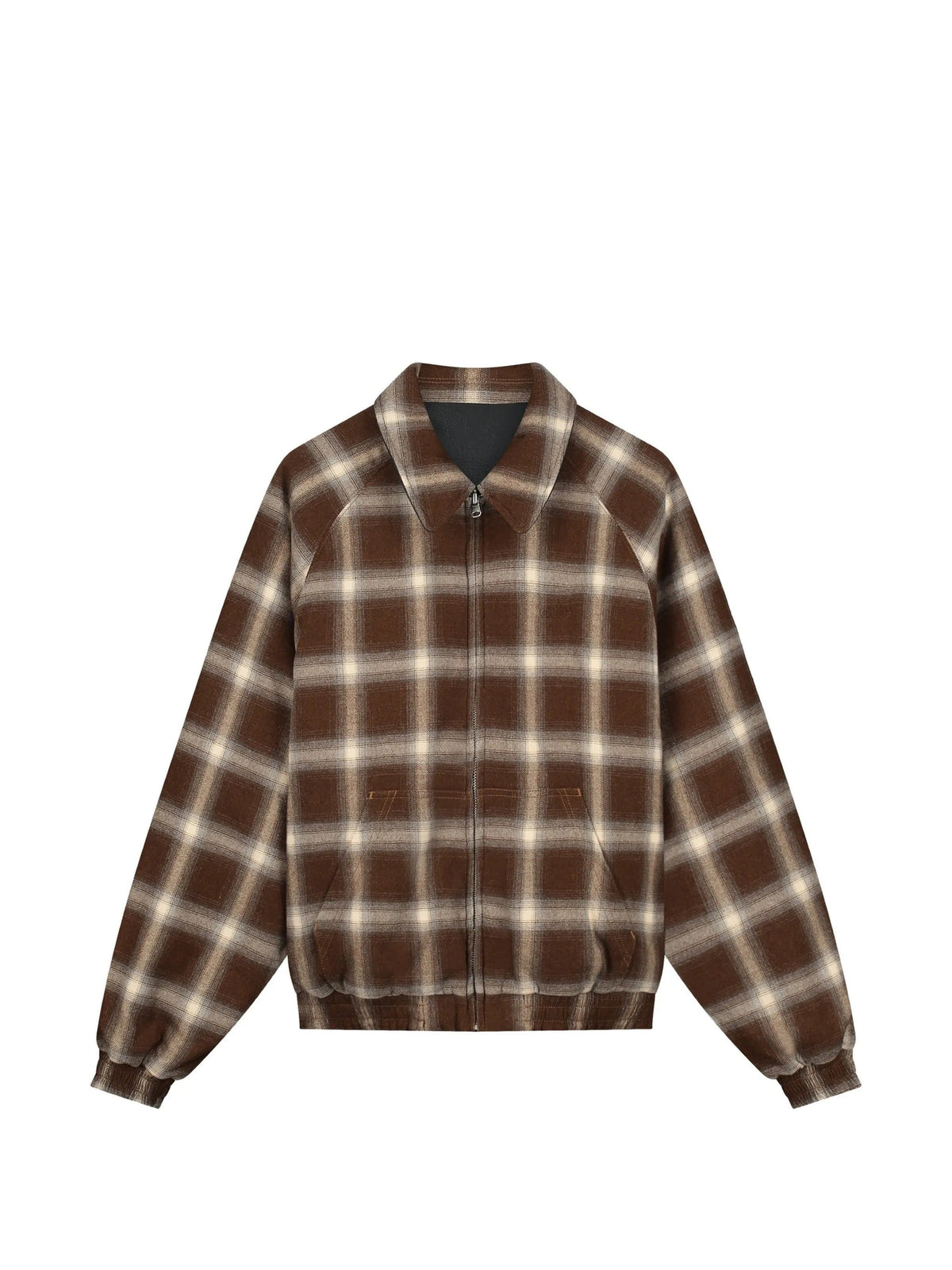 Reversible leather uniform jacket