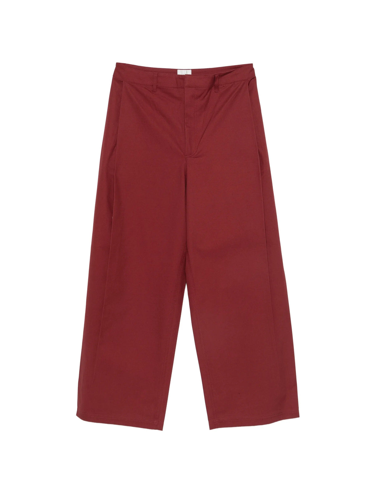 Pleated gallery pants