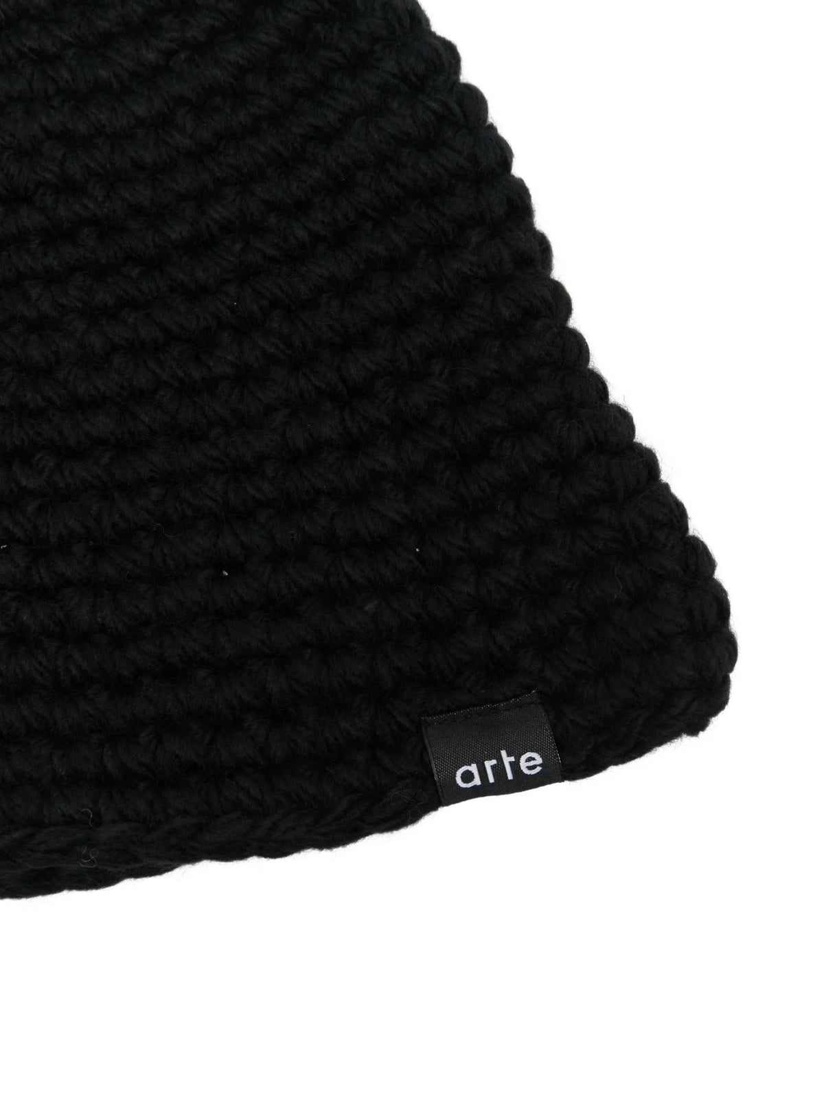 Crochet knit buckethat