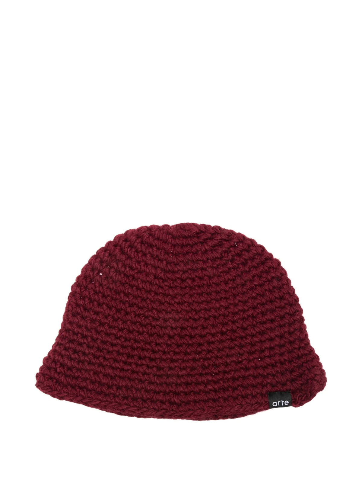 Crochet knit buckethat