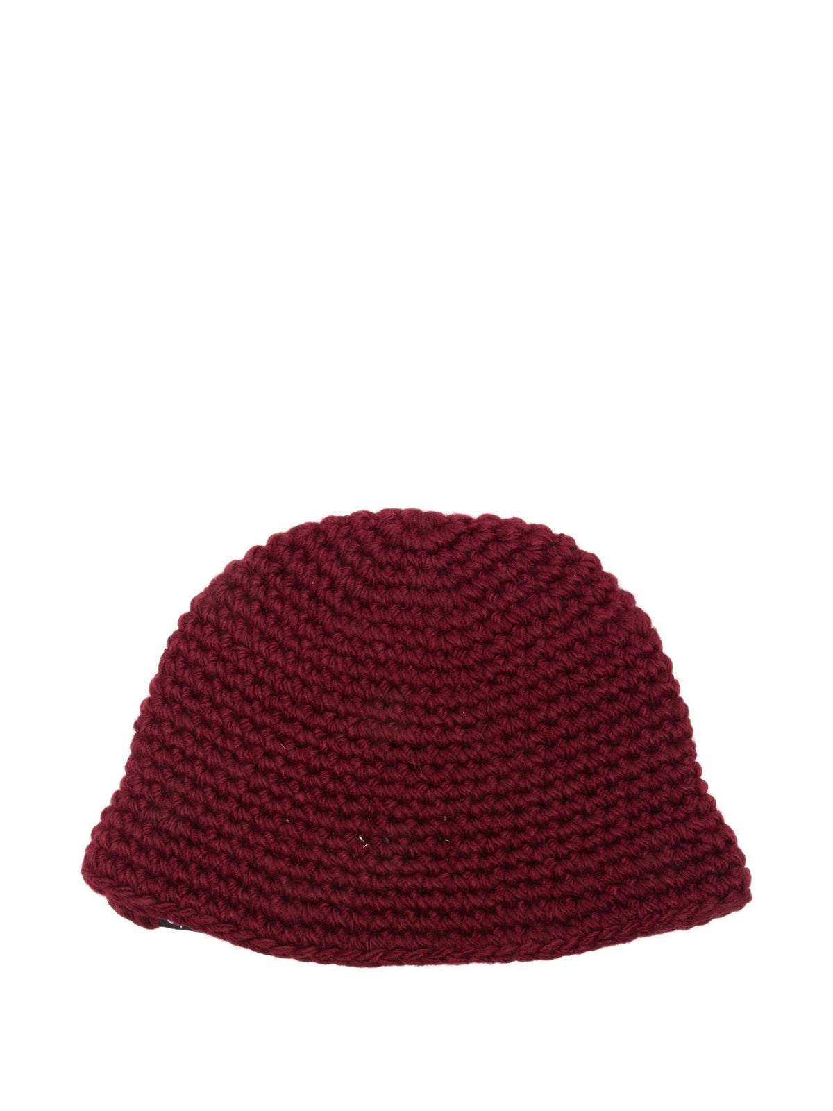 Crochet knit buckethat