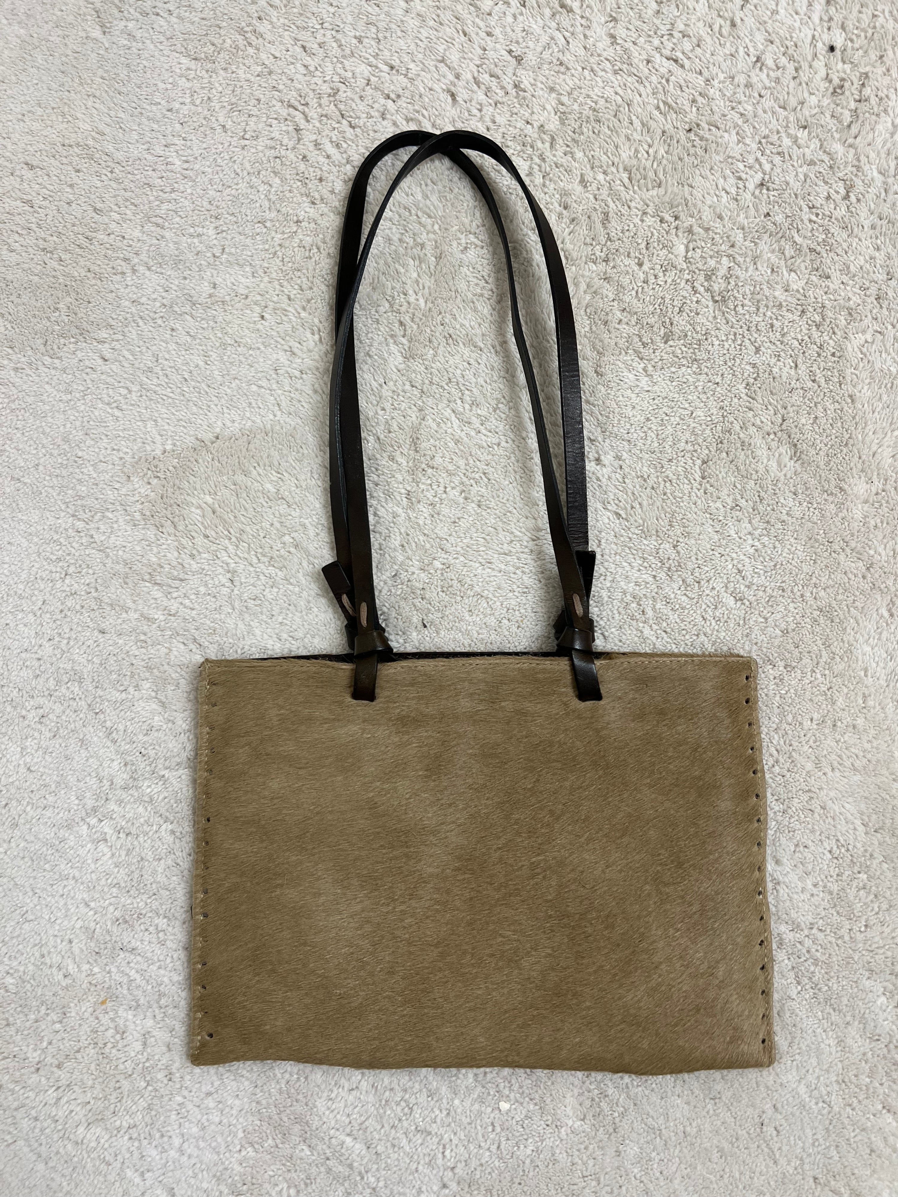 Pony hair bag