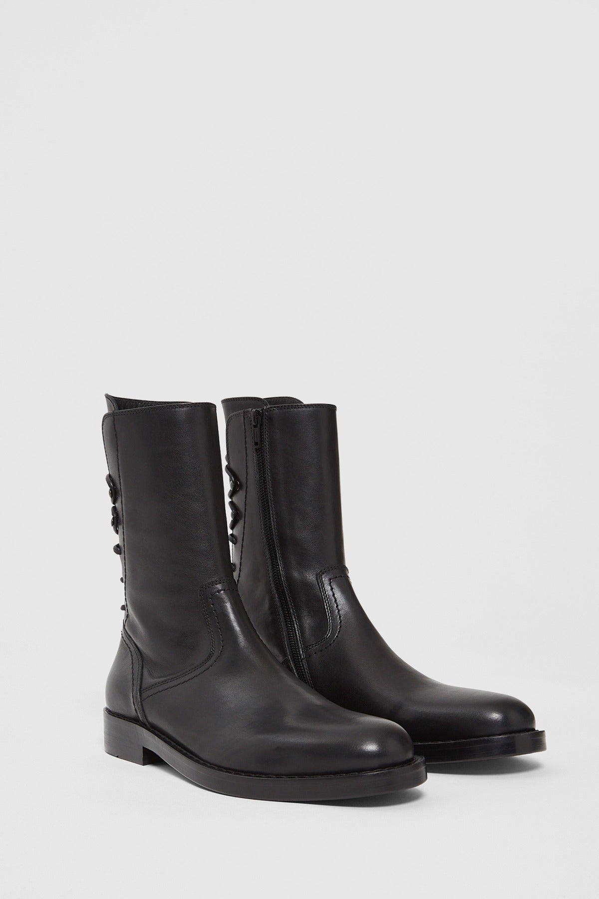 Heiko laced back ankle boots santiago