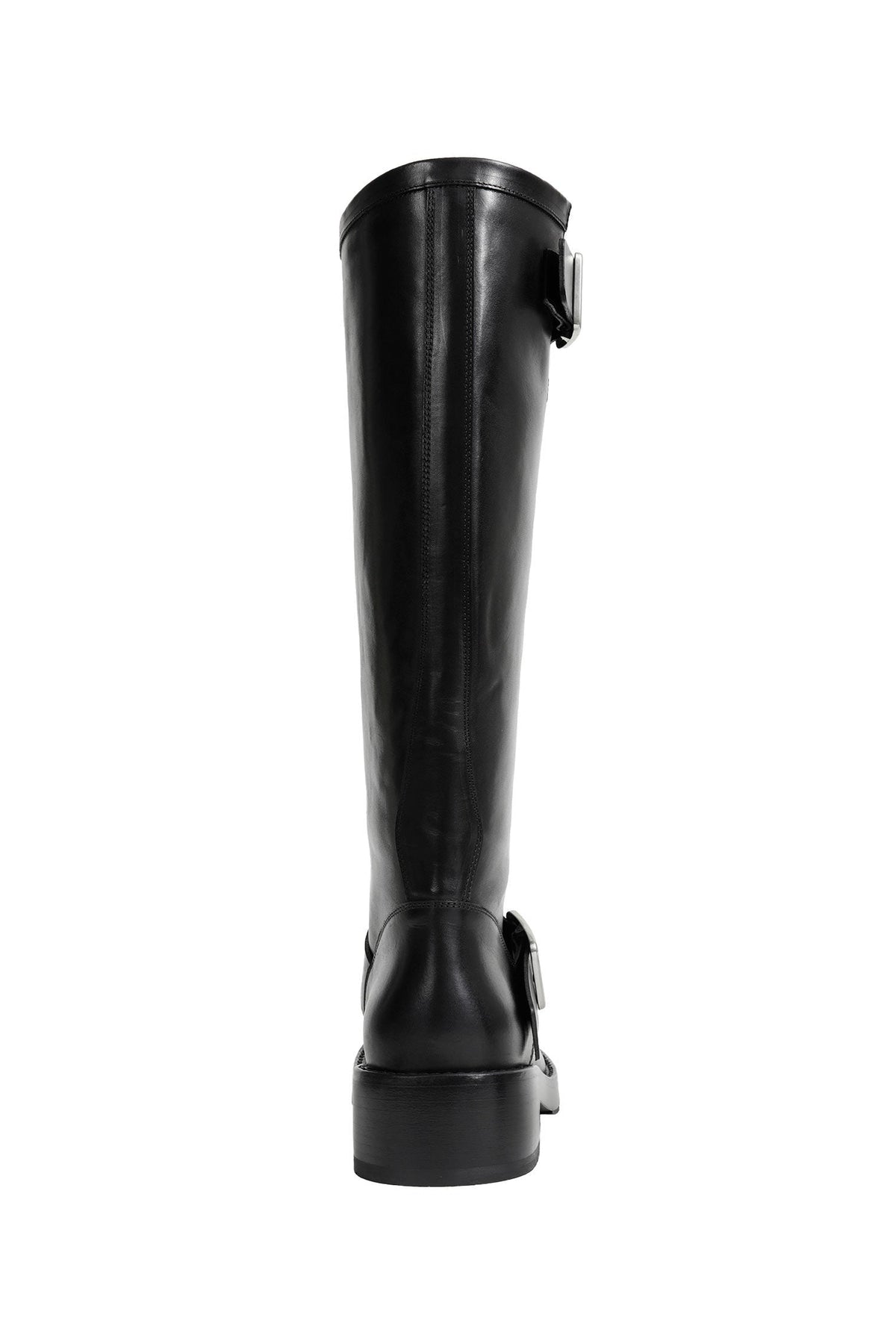 Arwa engineer high boots with buckles tuxon