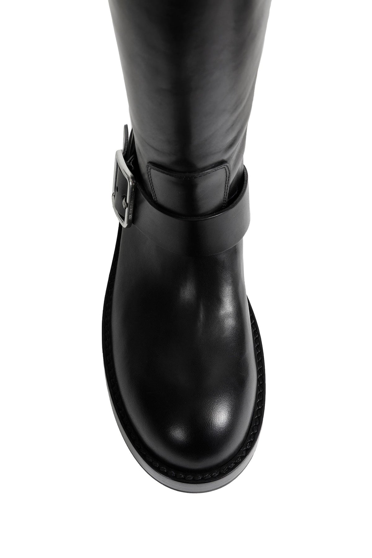 Arwa engineer high boots with buckles tuxon
