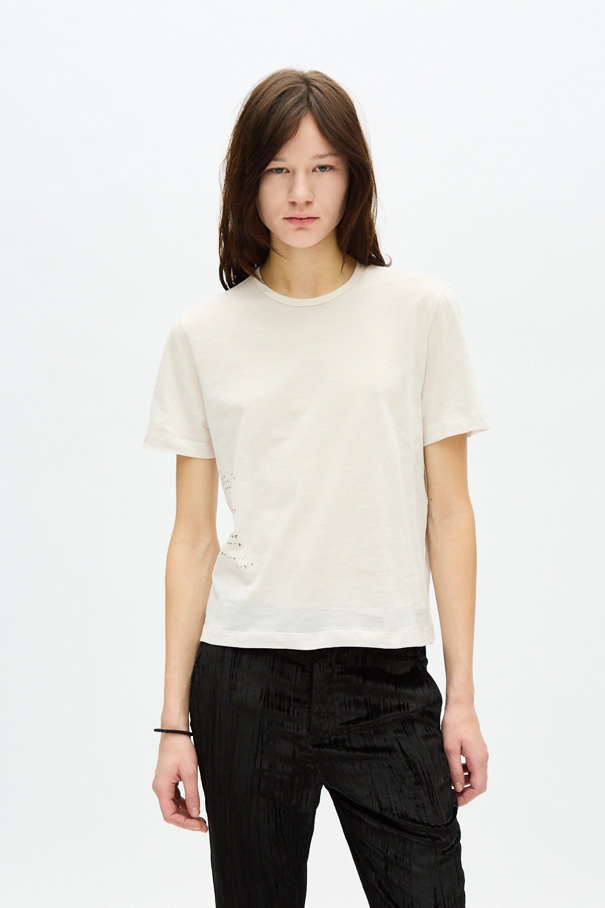 Fanie standard fit t-shirt with "the return of lig