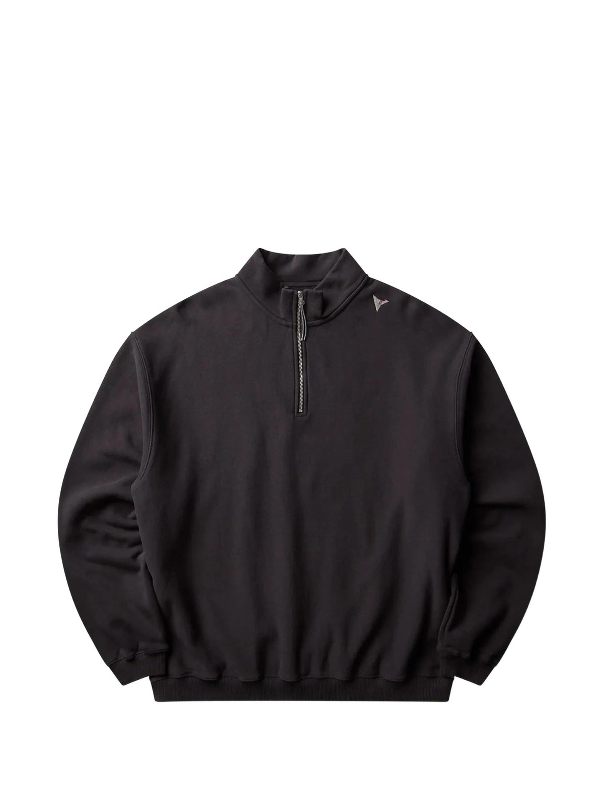Logo half zip sweater
