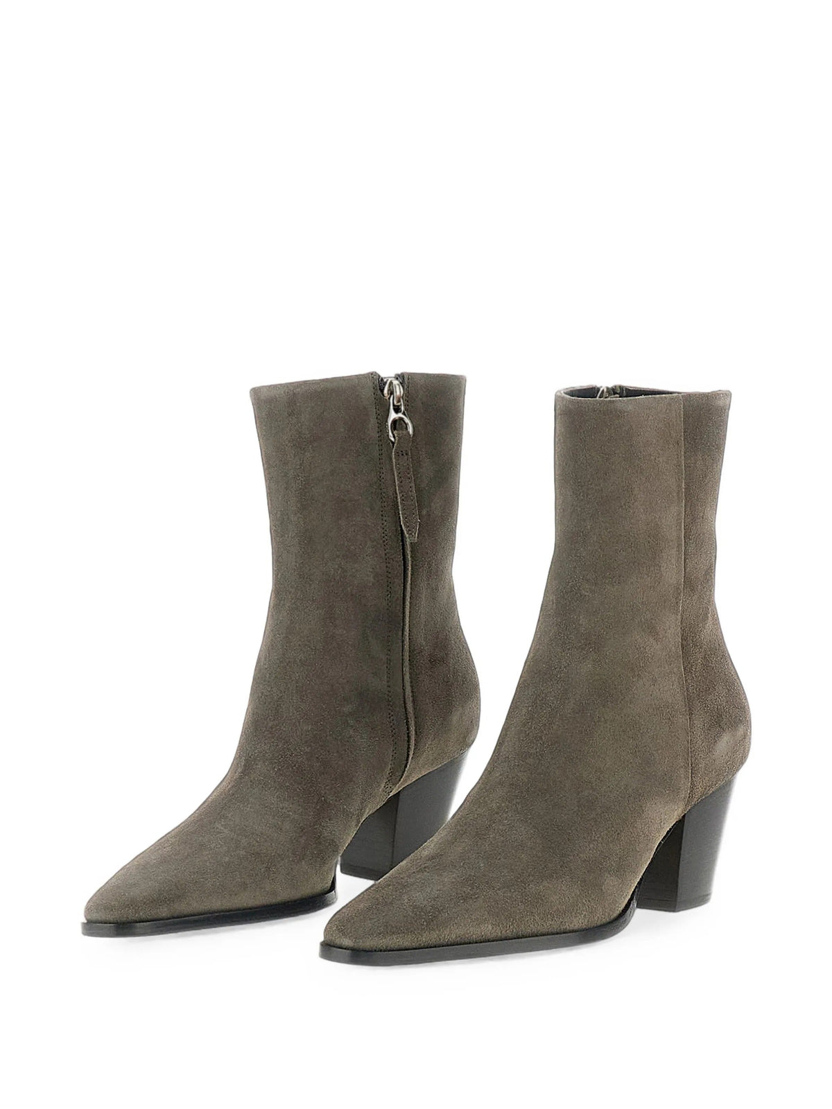 Hedvig cow suede leather taupe