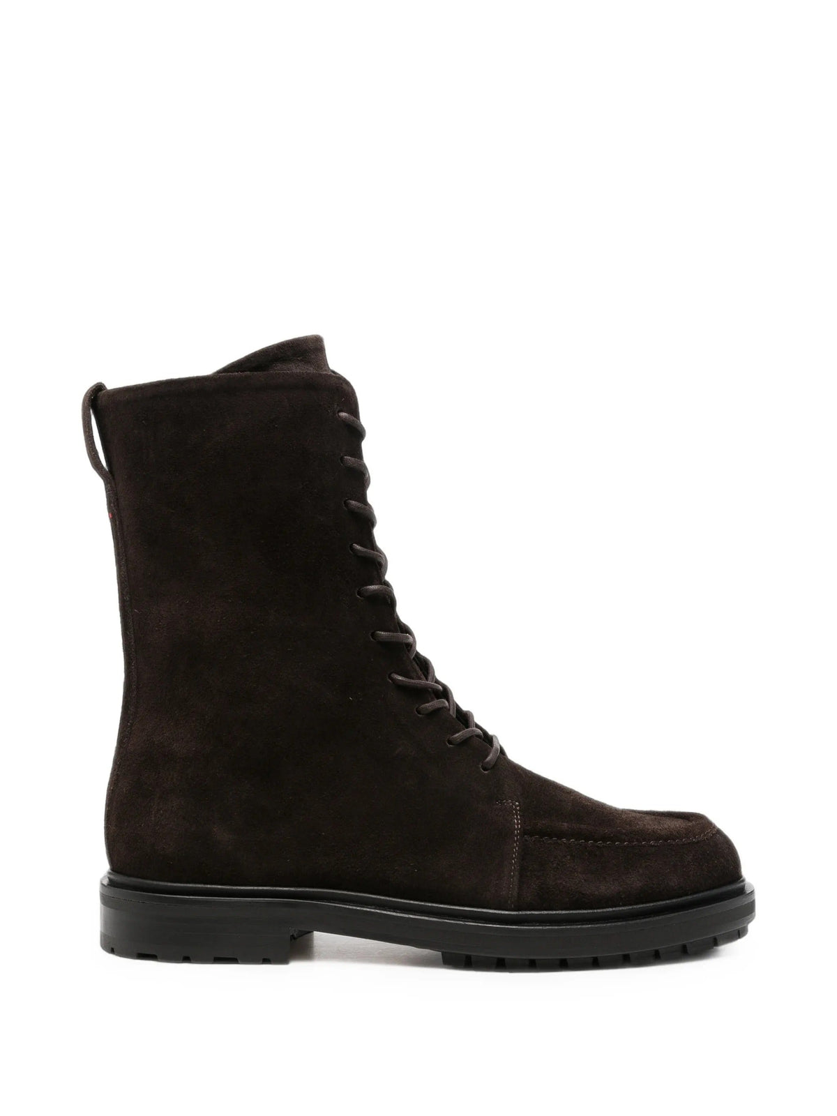 Tate cow suede leather moka
