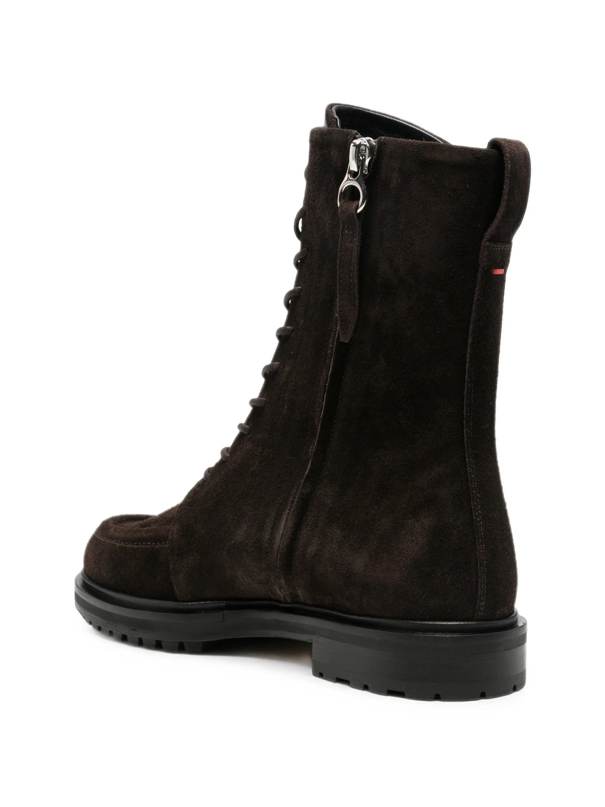 Tate cow suede leather moka