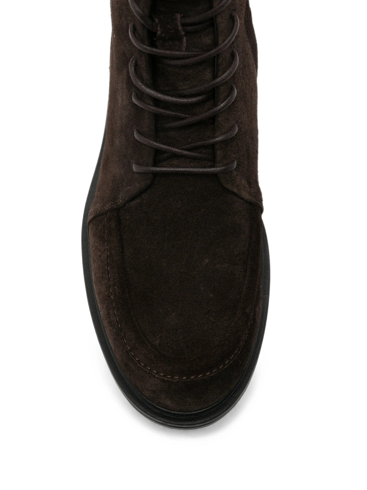 Tate cow suede leather moka