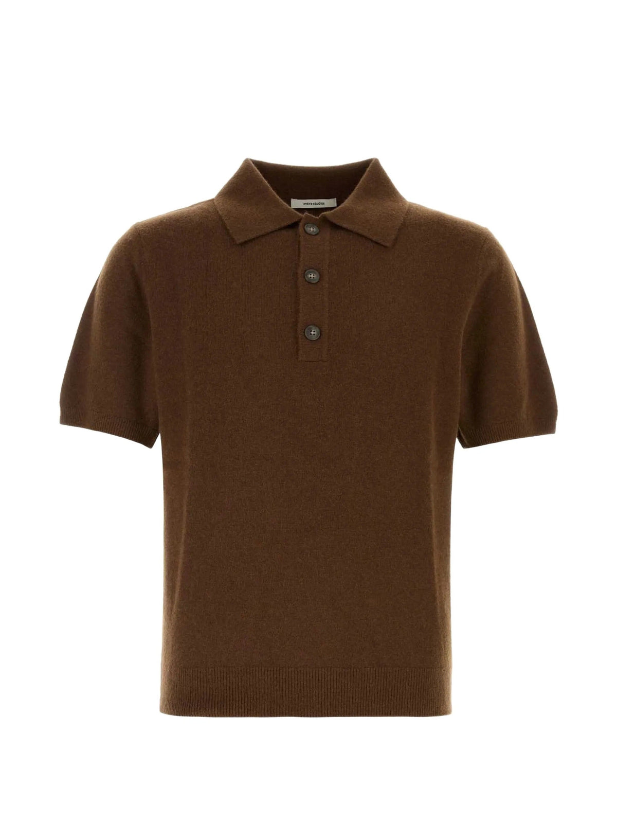 Short sleeve knit polo