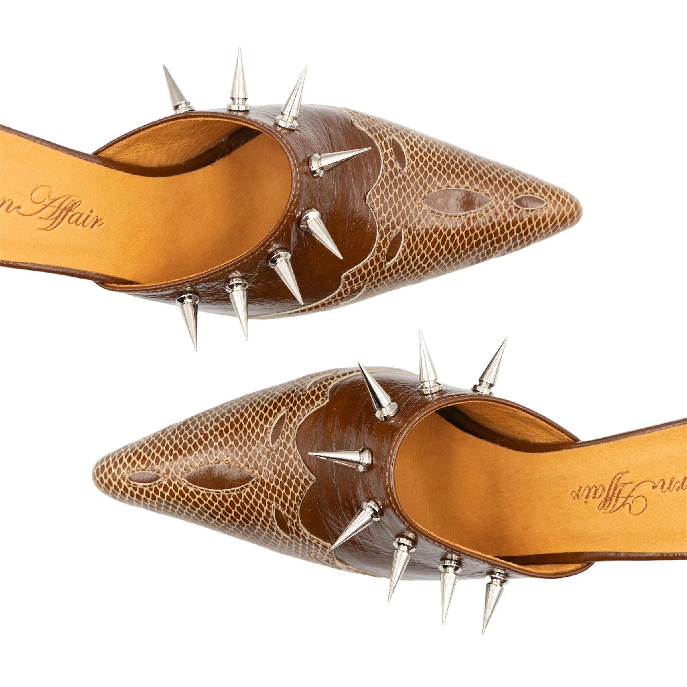 Cowgirl mules in bourbon
