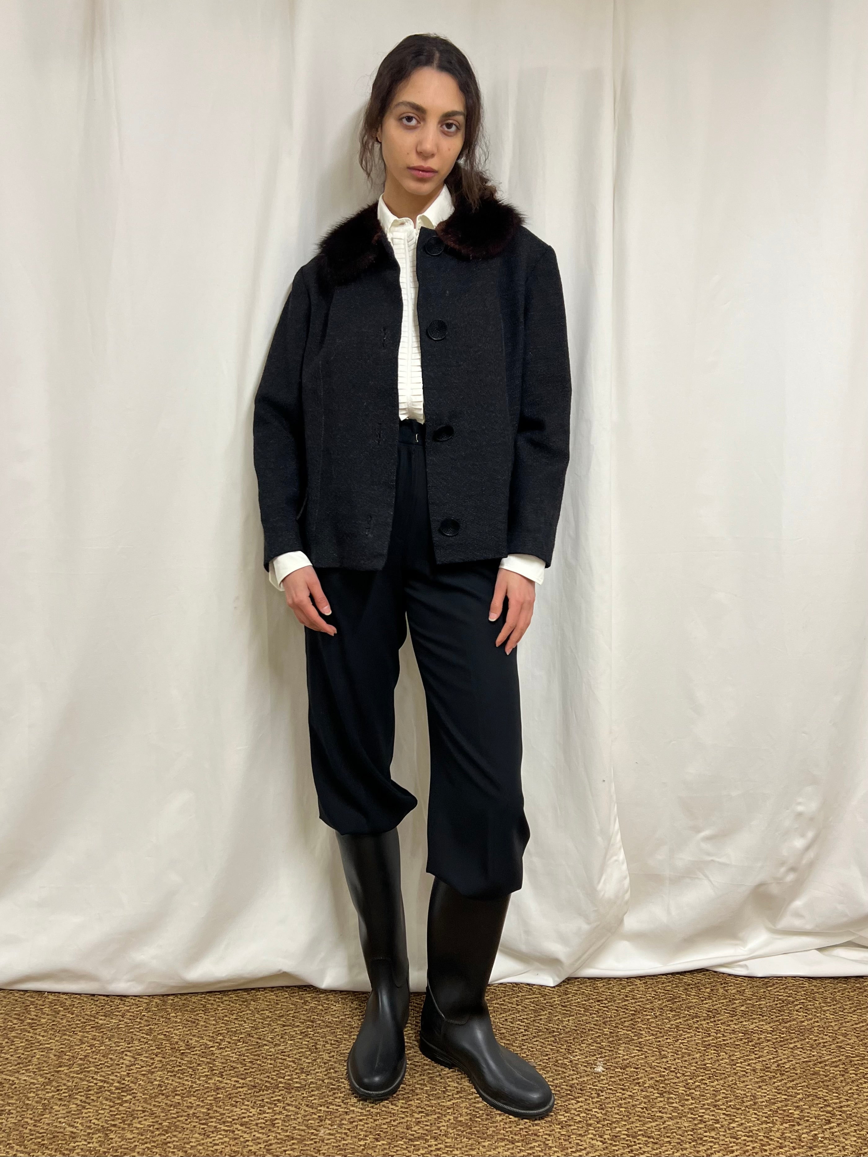 Cropped jacket