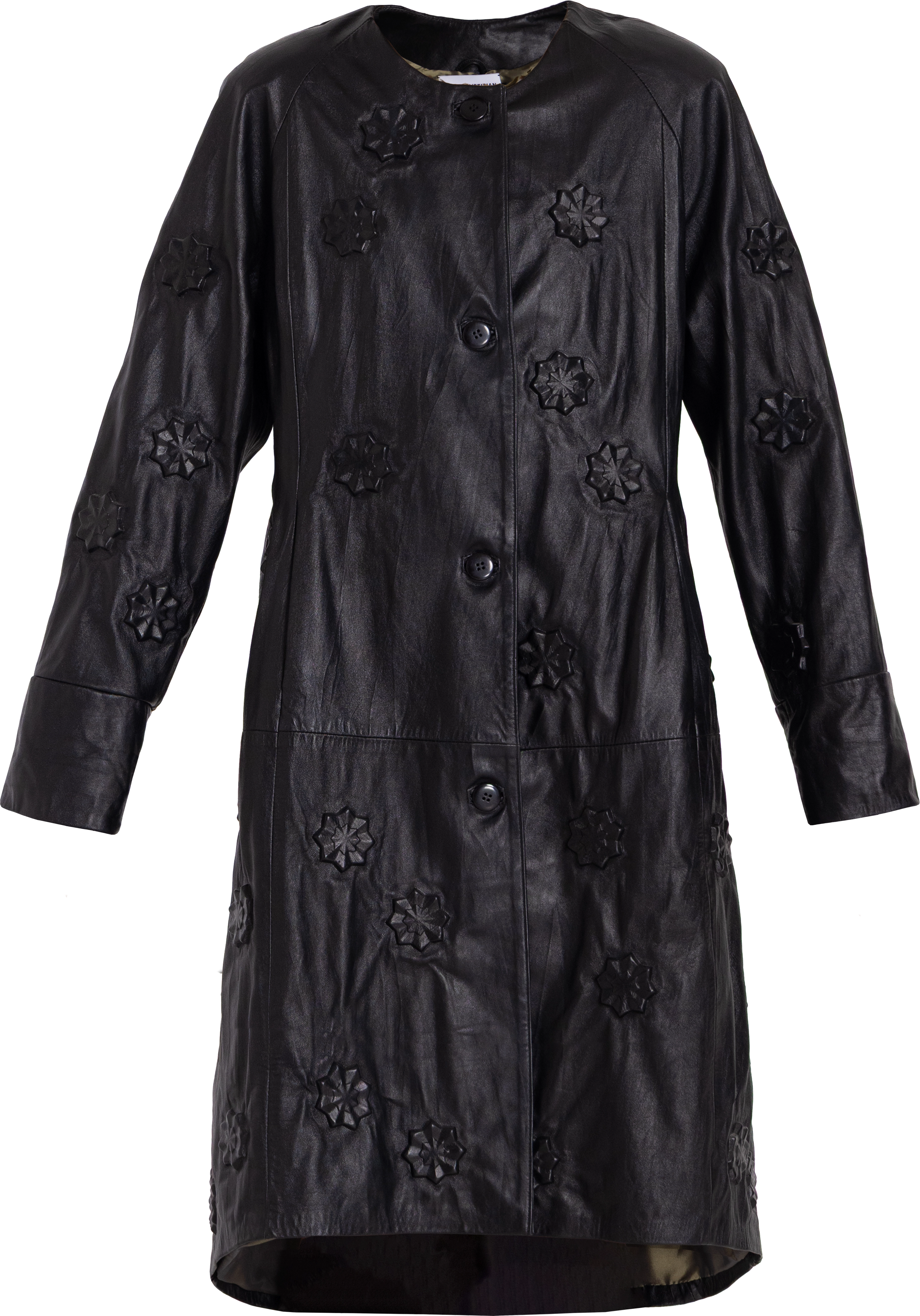 Coat with structures 1