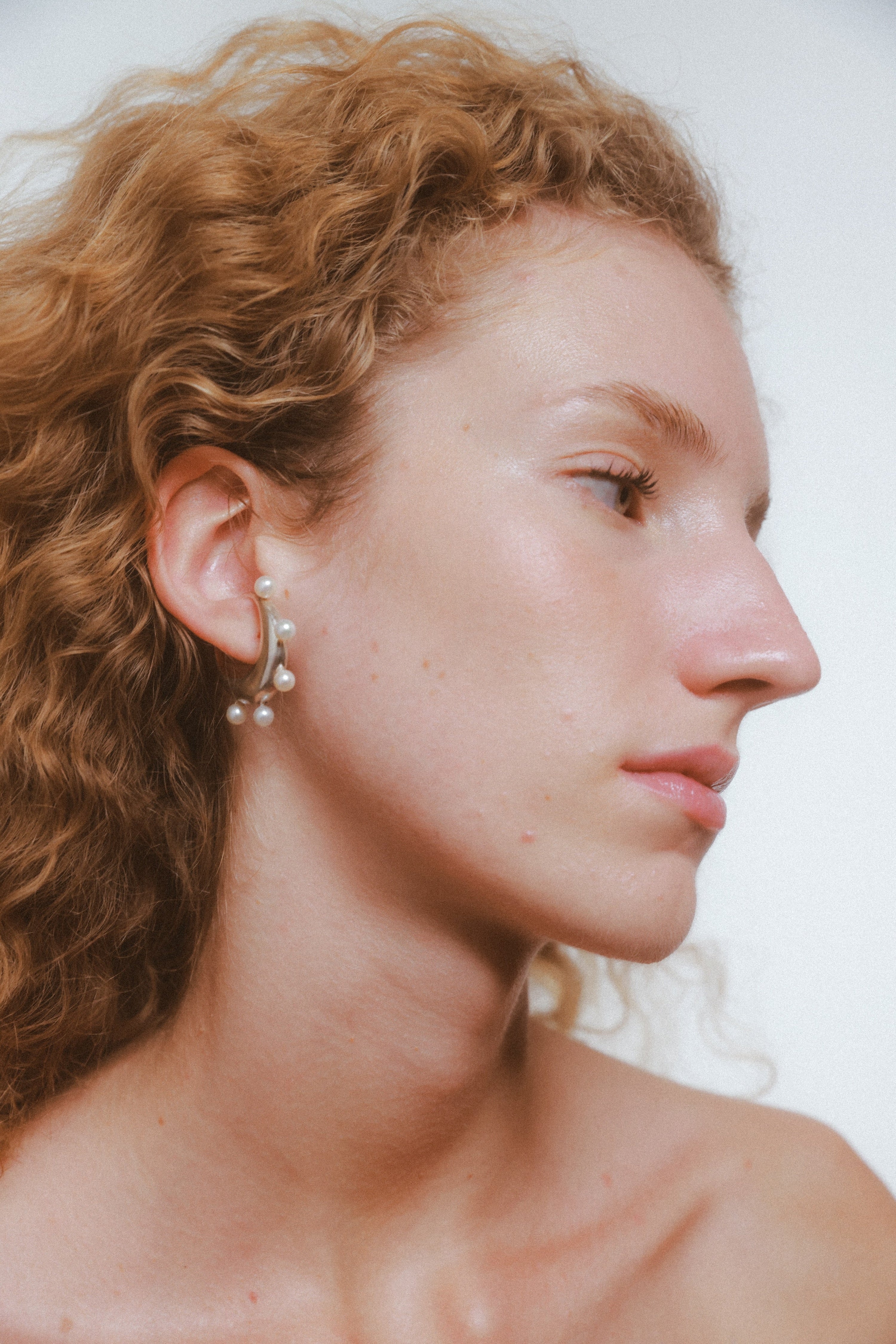 6 ear-cuff & pearls