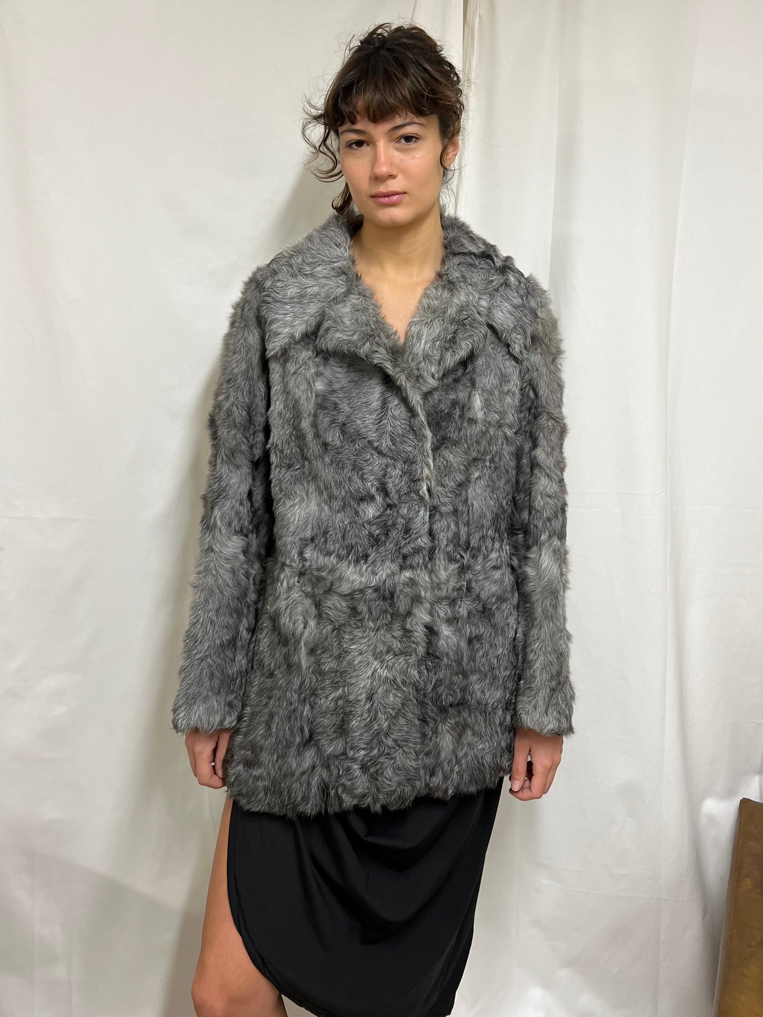 Genuine fur jacket