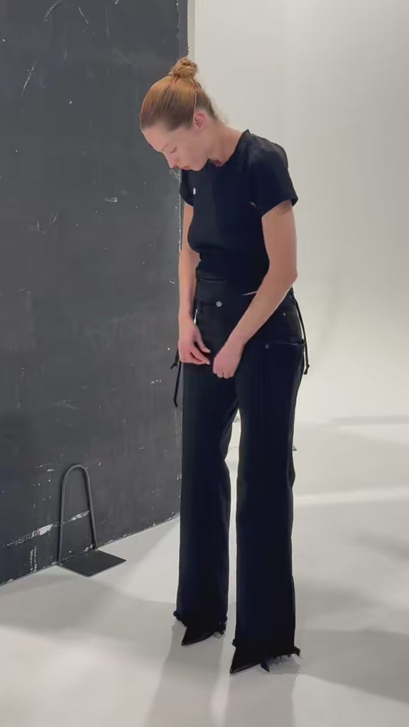 Run off denim v2 - black