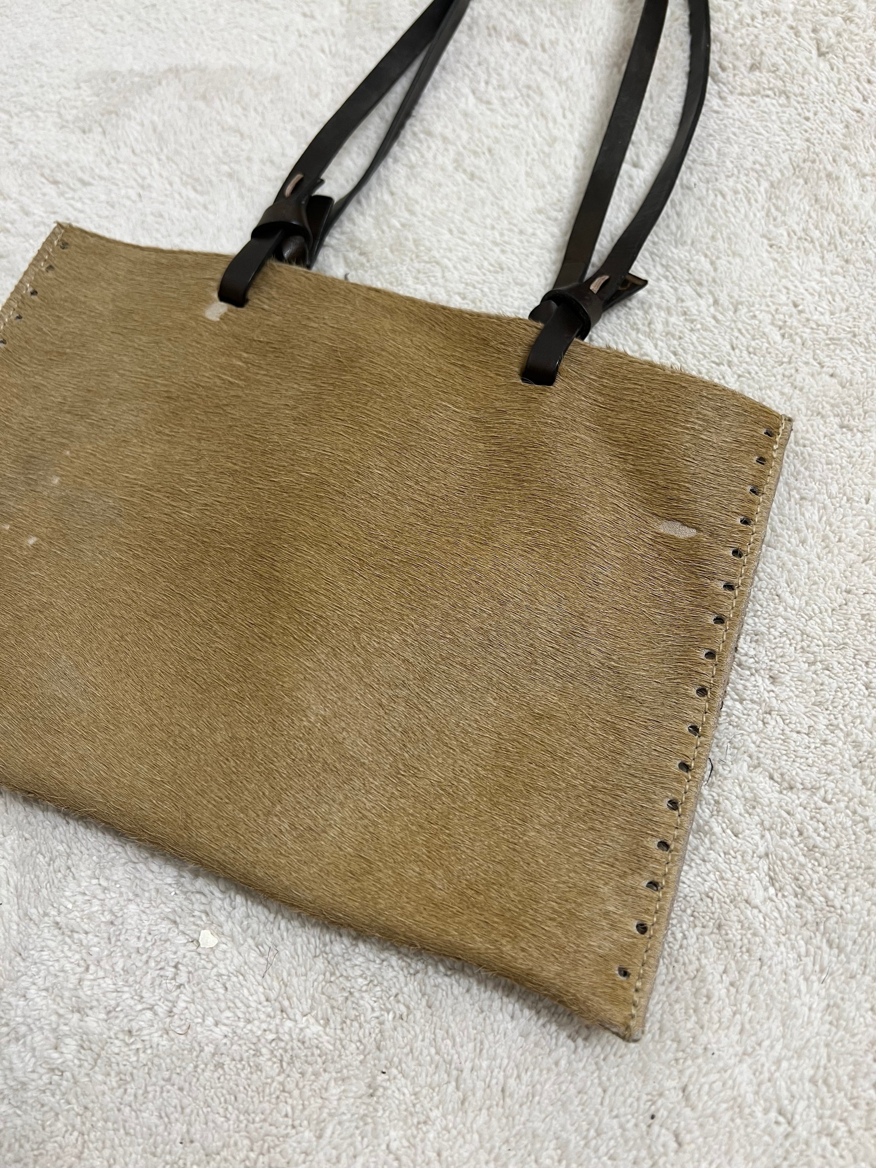 Pony hair bag