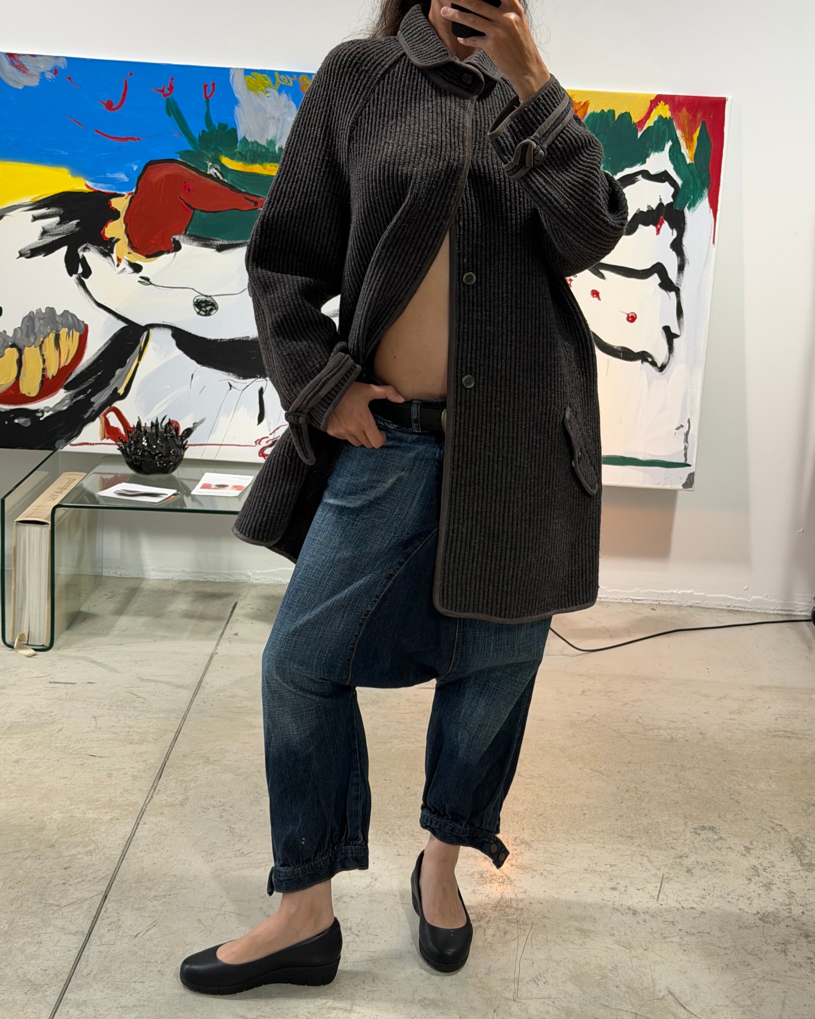 The goretti coat by gianni versace