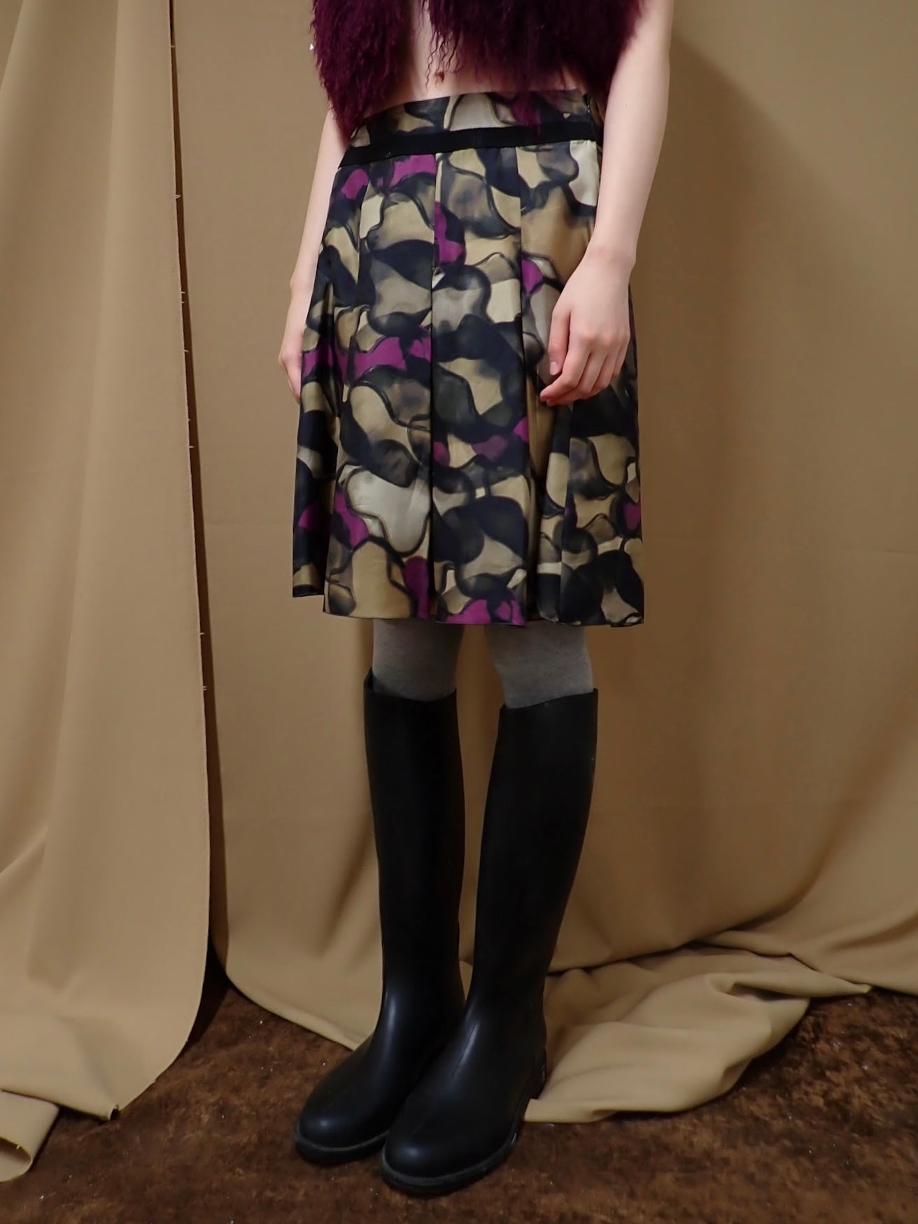 Graphic skirt