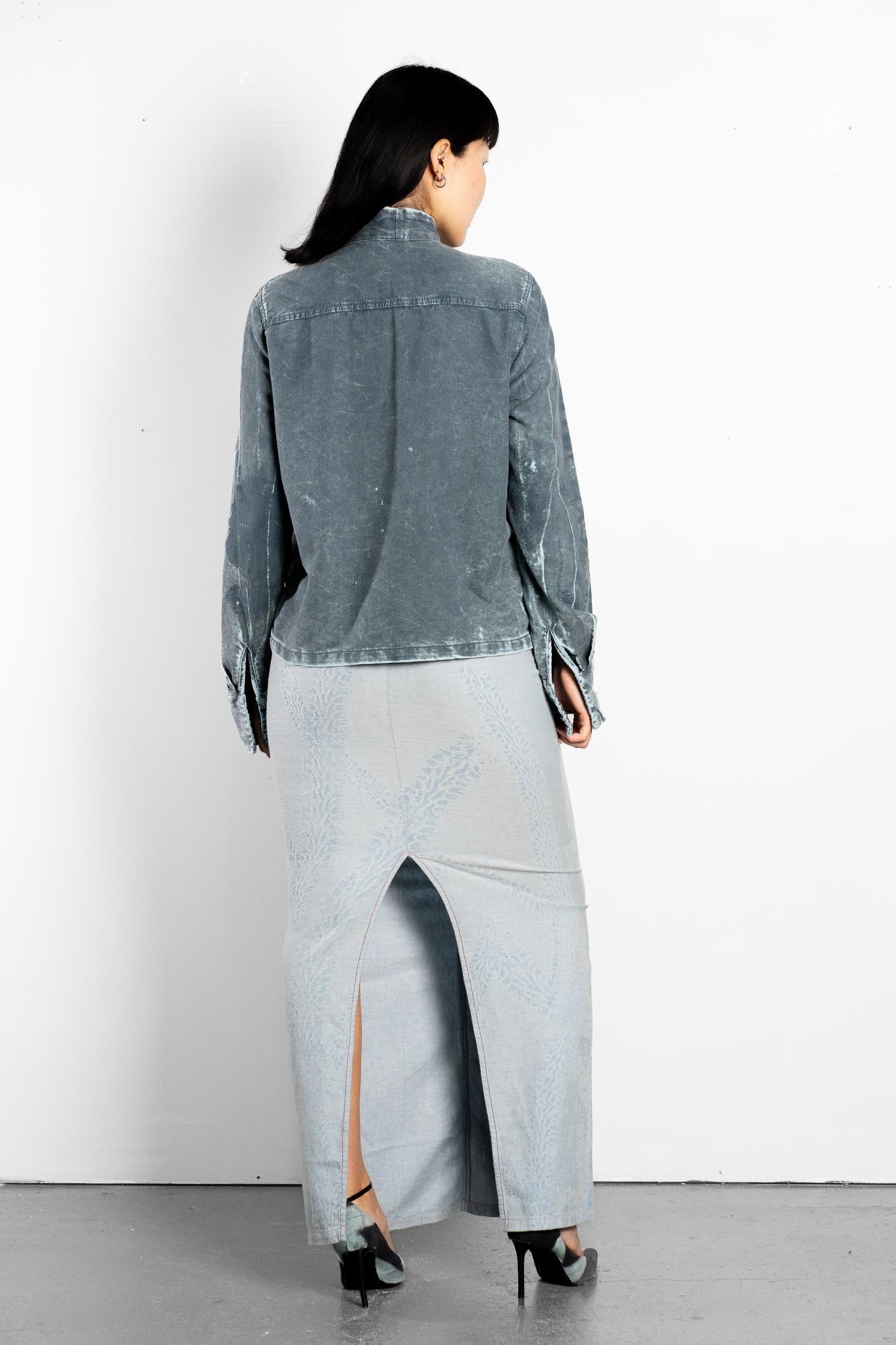 Bow collar shirt
