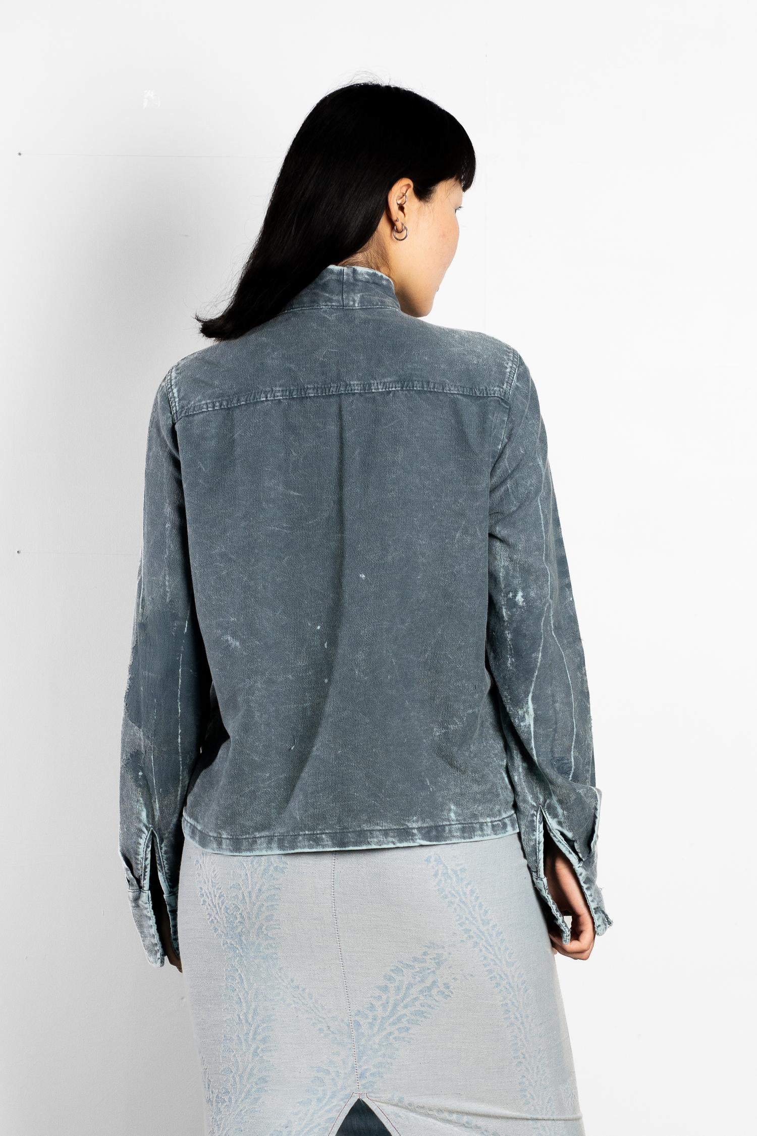 Bow collar shirt