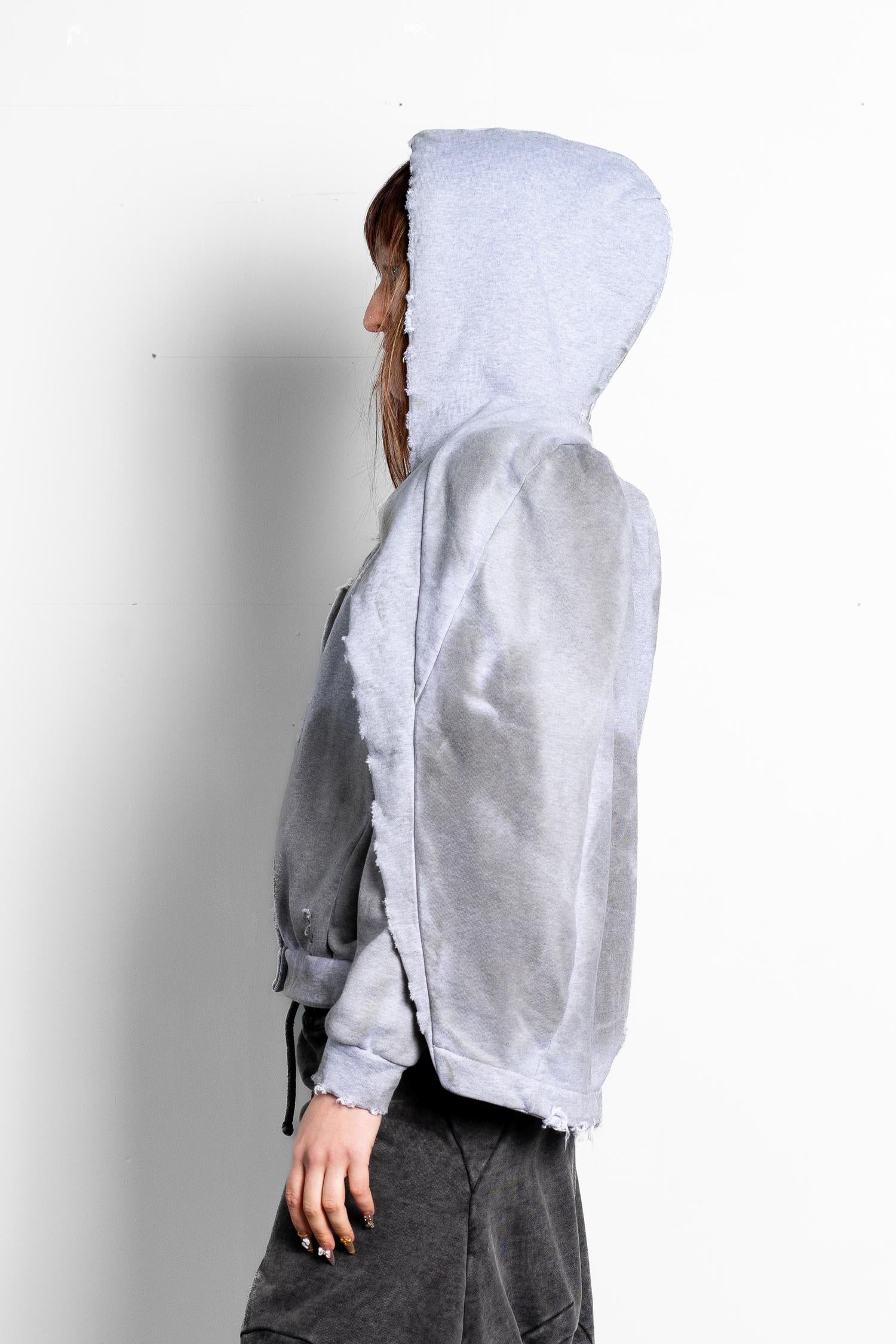 Tailored cape jacket