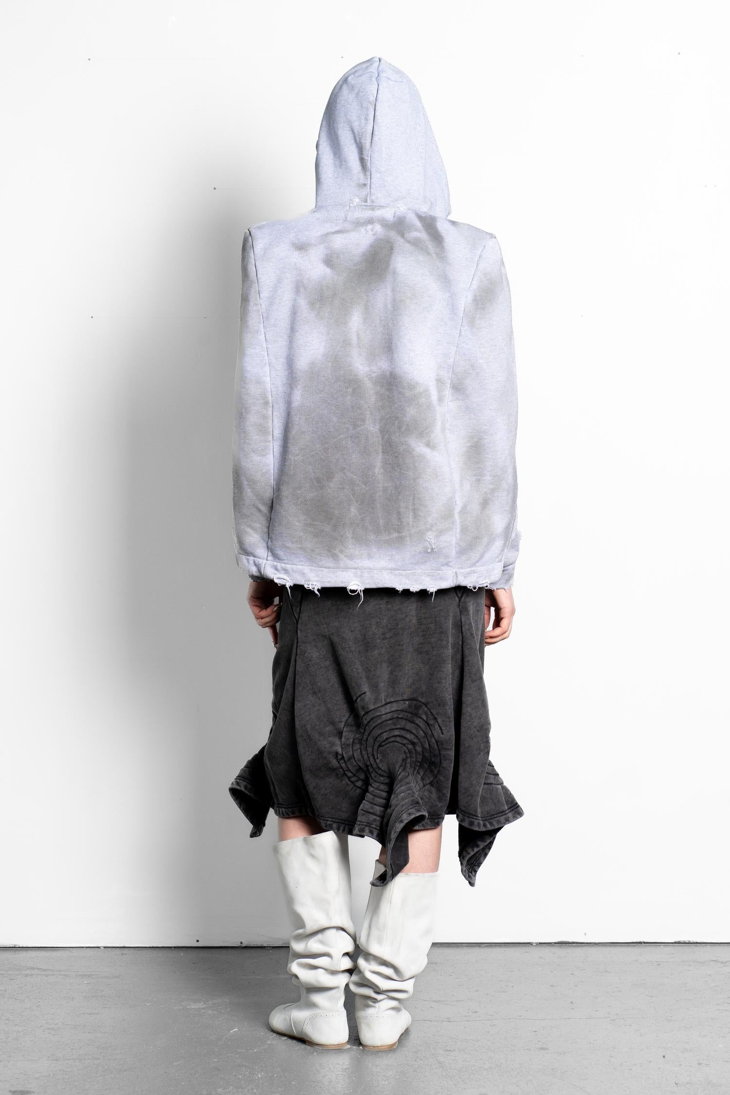 Tailored cape jacket