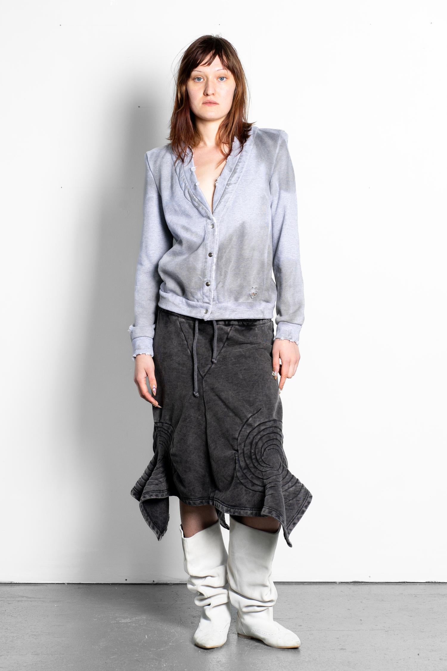 Tailored cape jacket