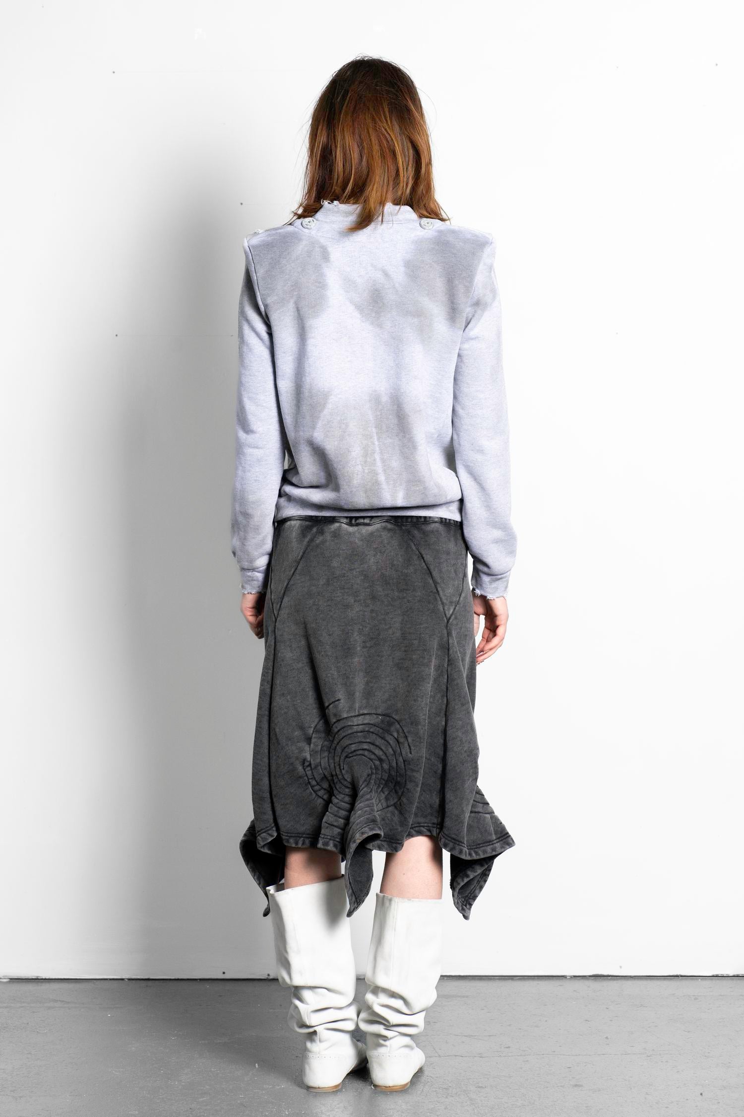 Tailored cape jacket
