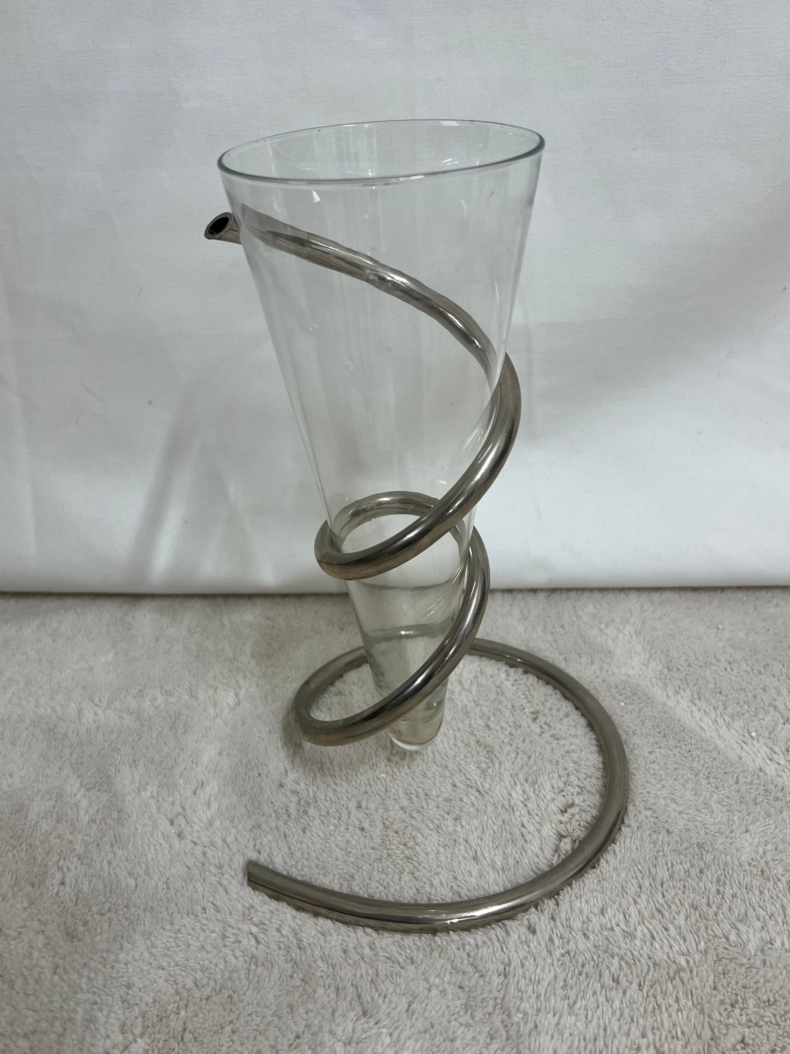 Suspended vase