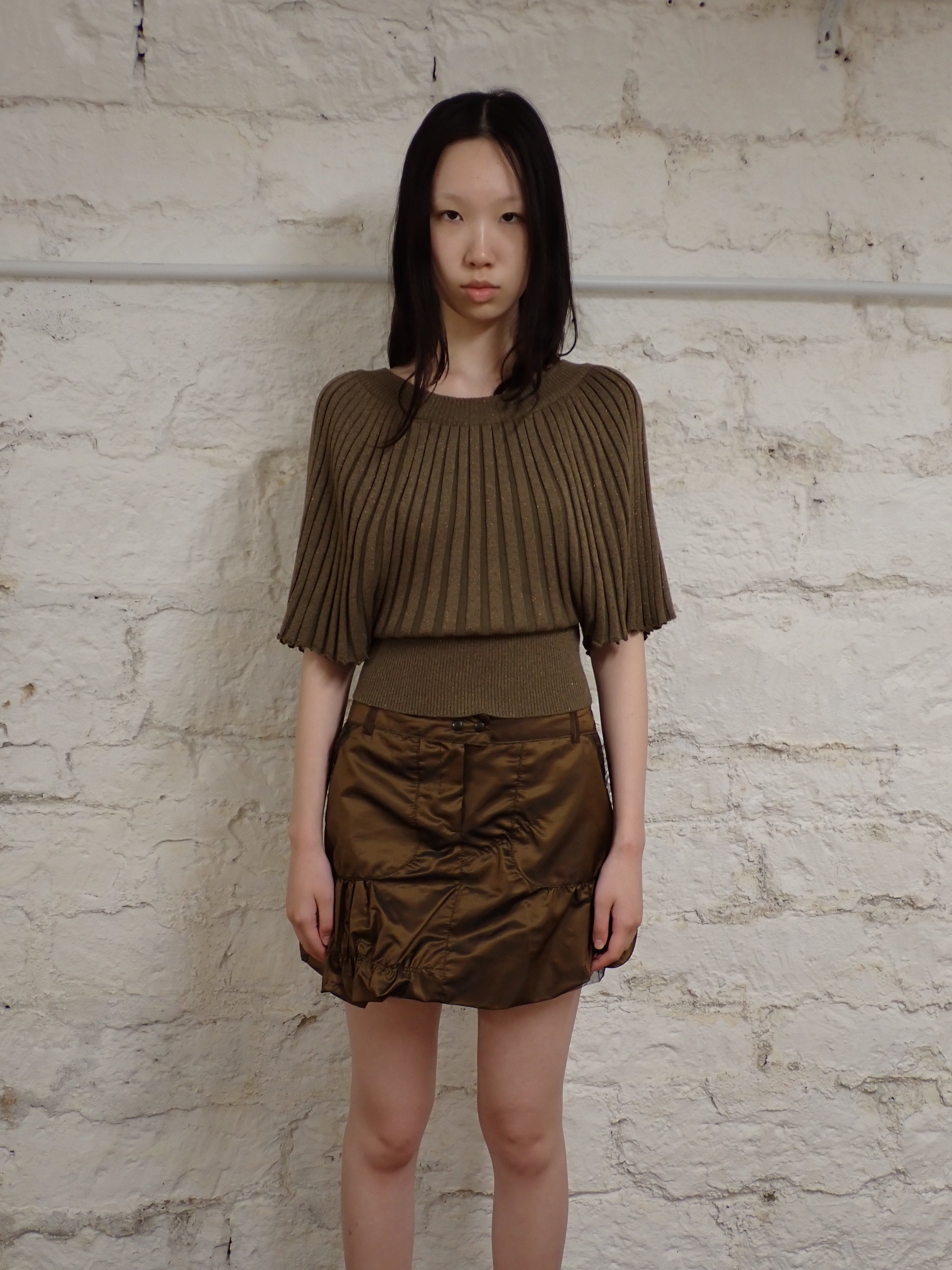 Baloon ribbed top