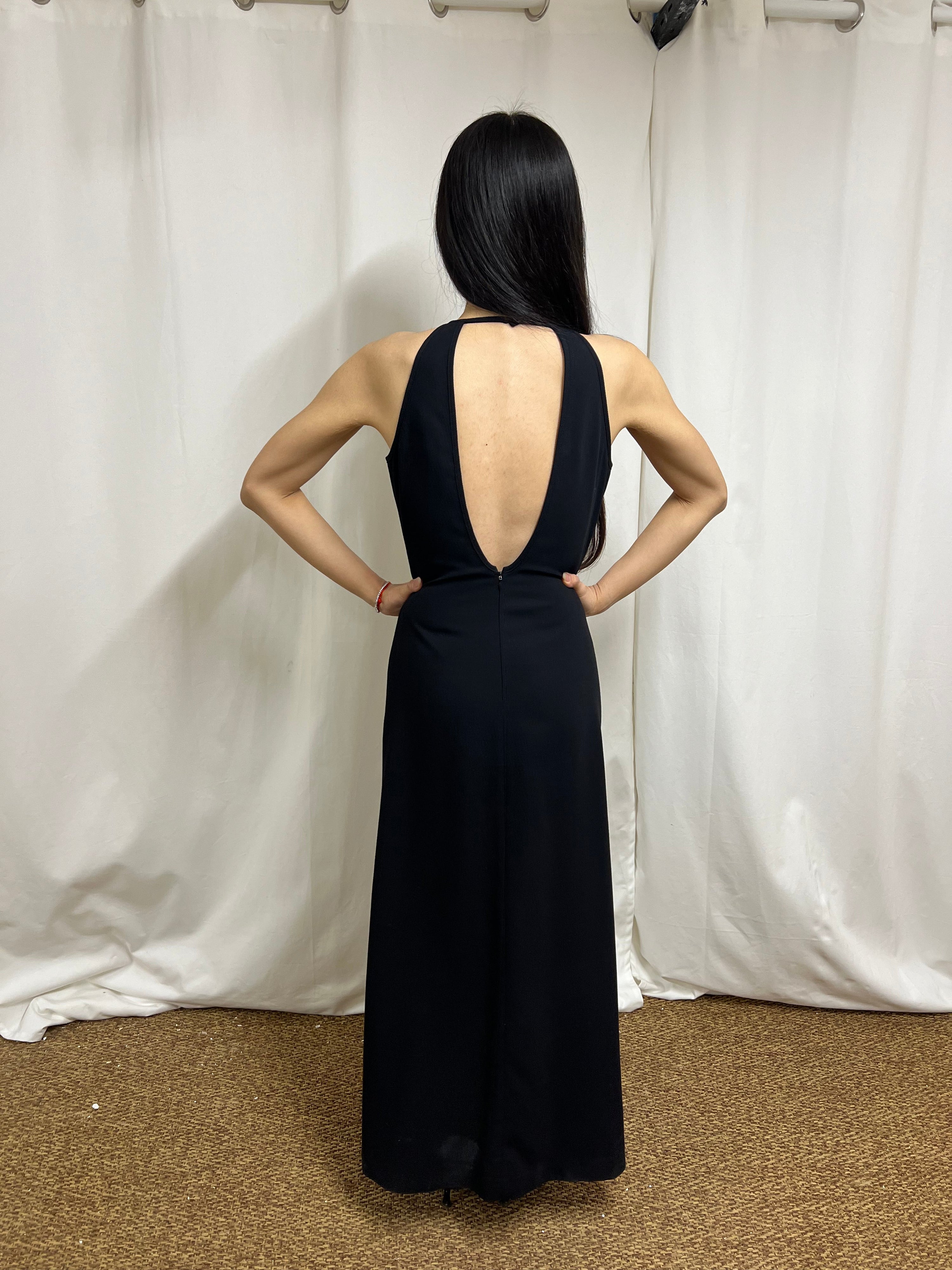 Long black dress