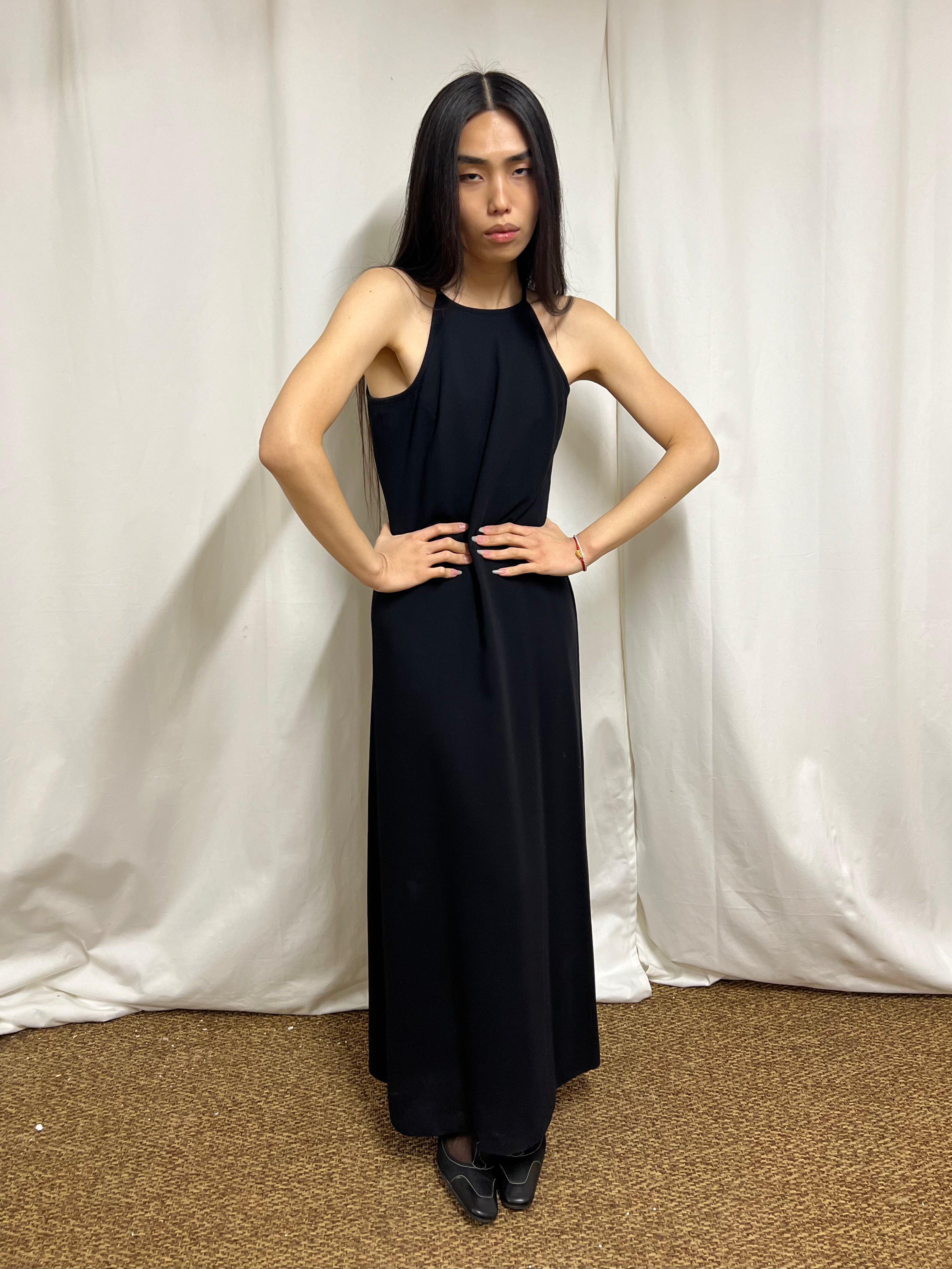 Long black dress