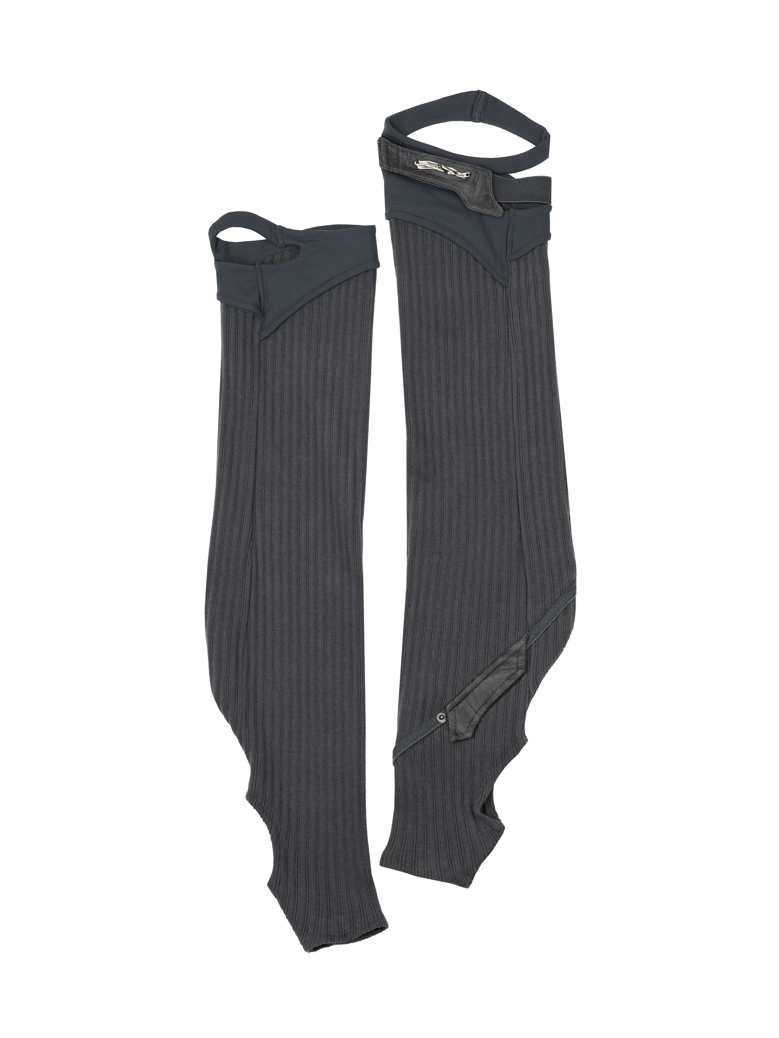 Asymmetric leg warmer