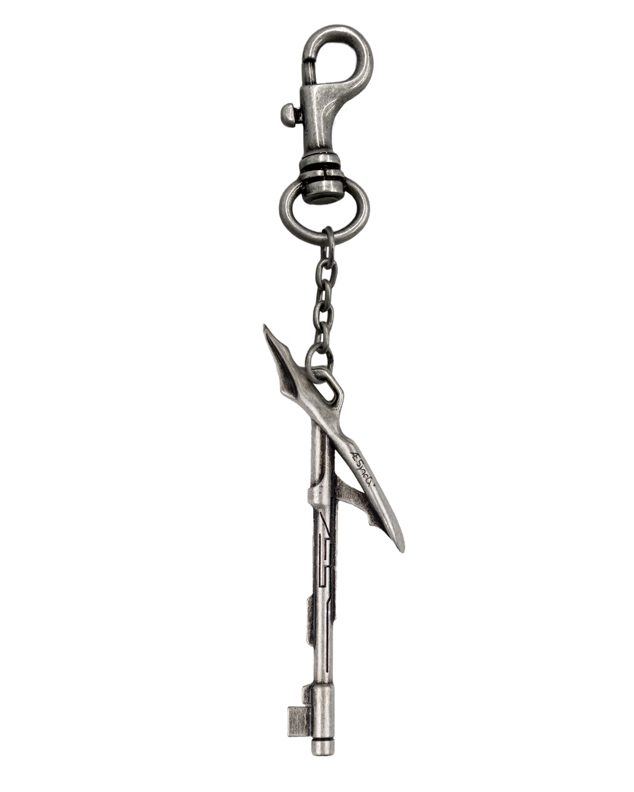 "i saw light" key ring