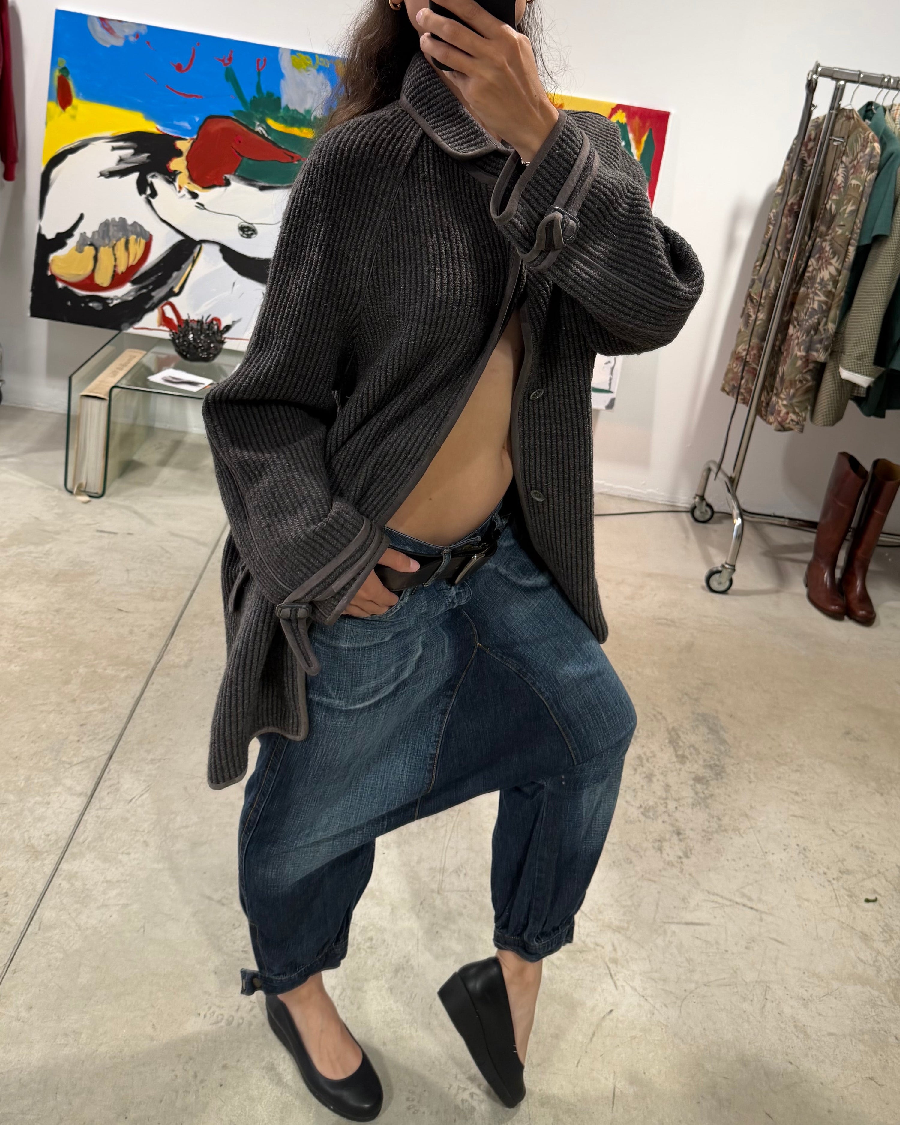 The goretti coat by gianni versace