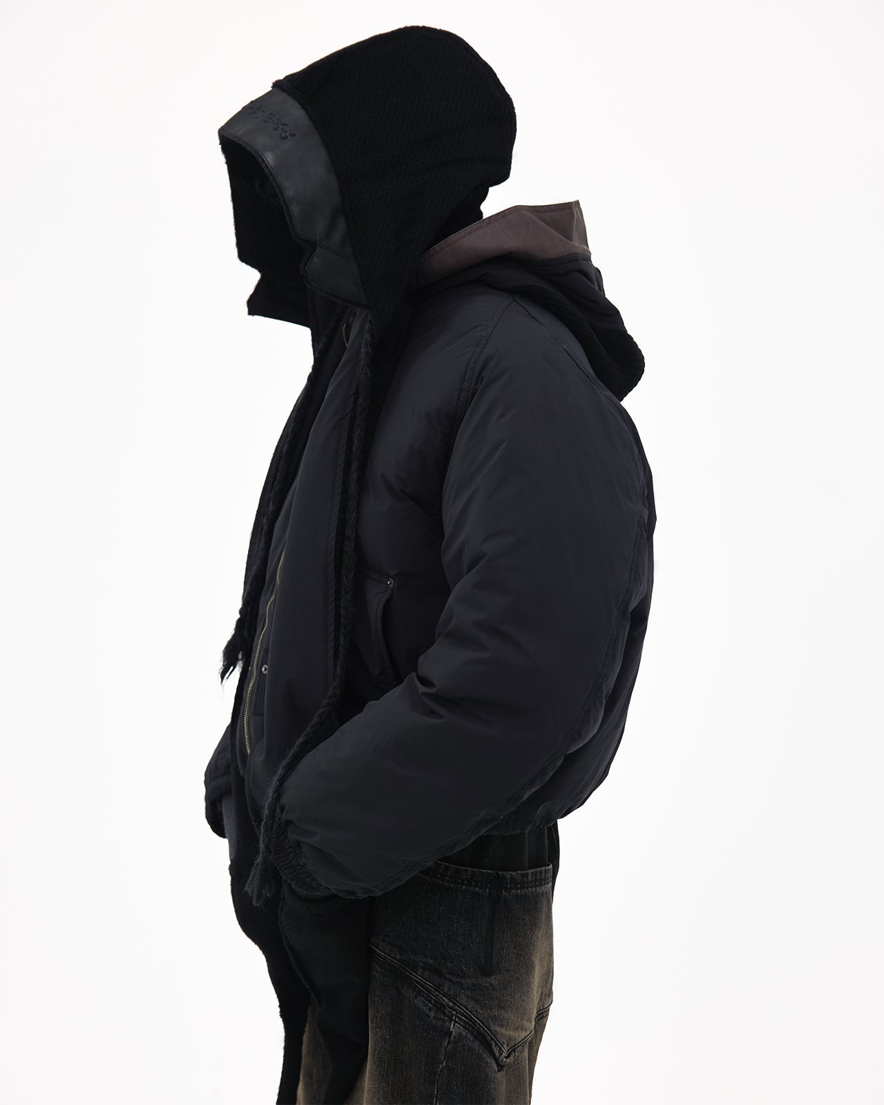 Reversible hooded muffler
