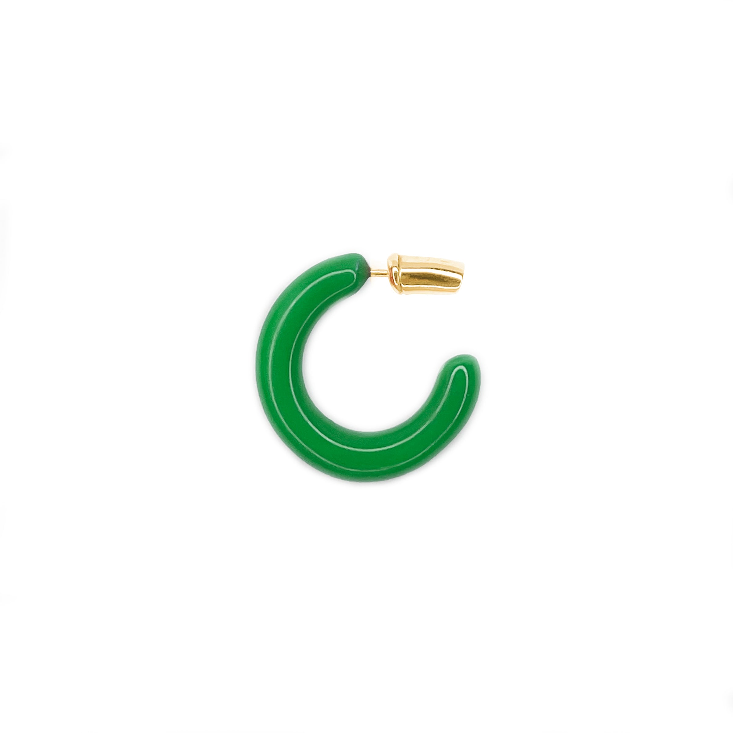 Au hoop color vermeil