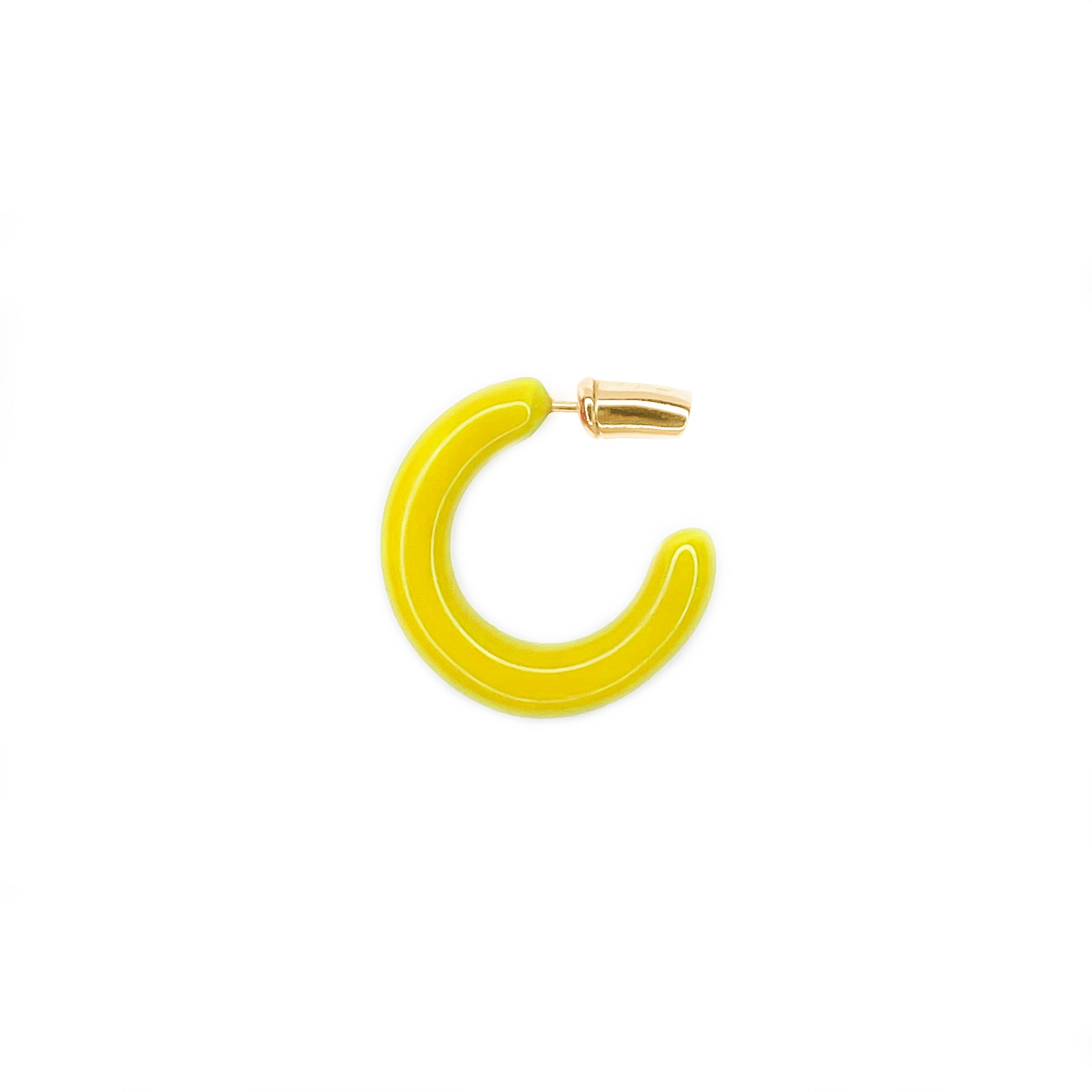 Au hoop color vermeil