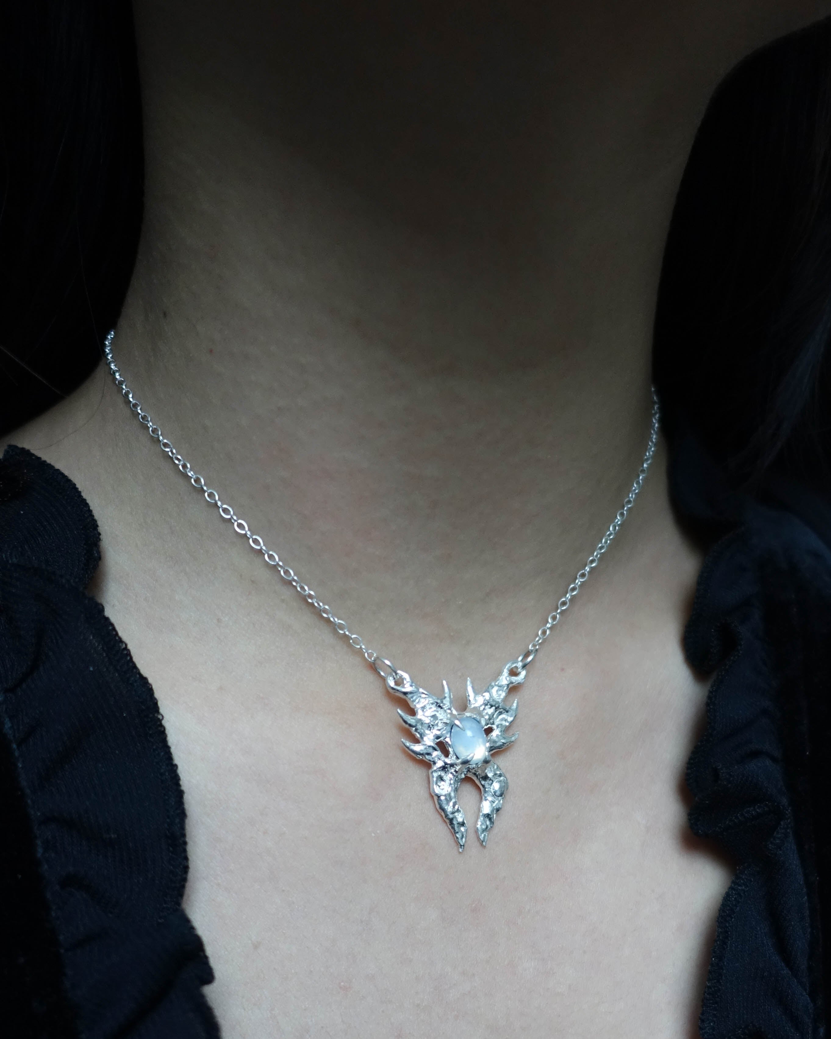 Freya butterfly pendant