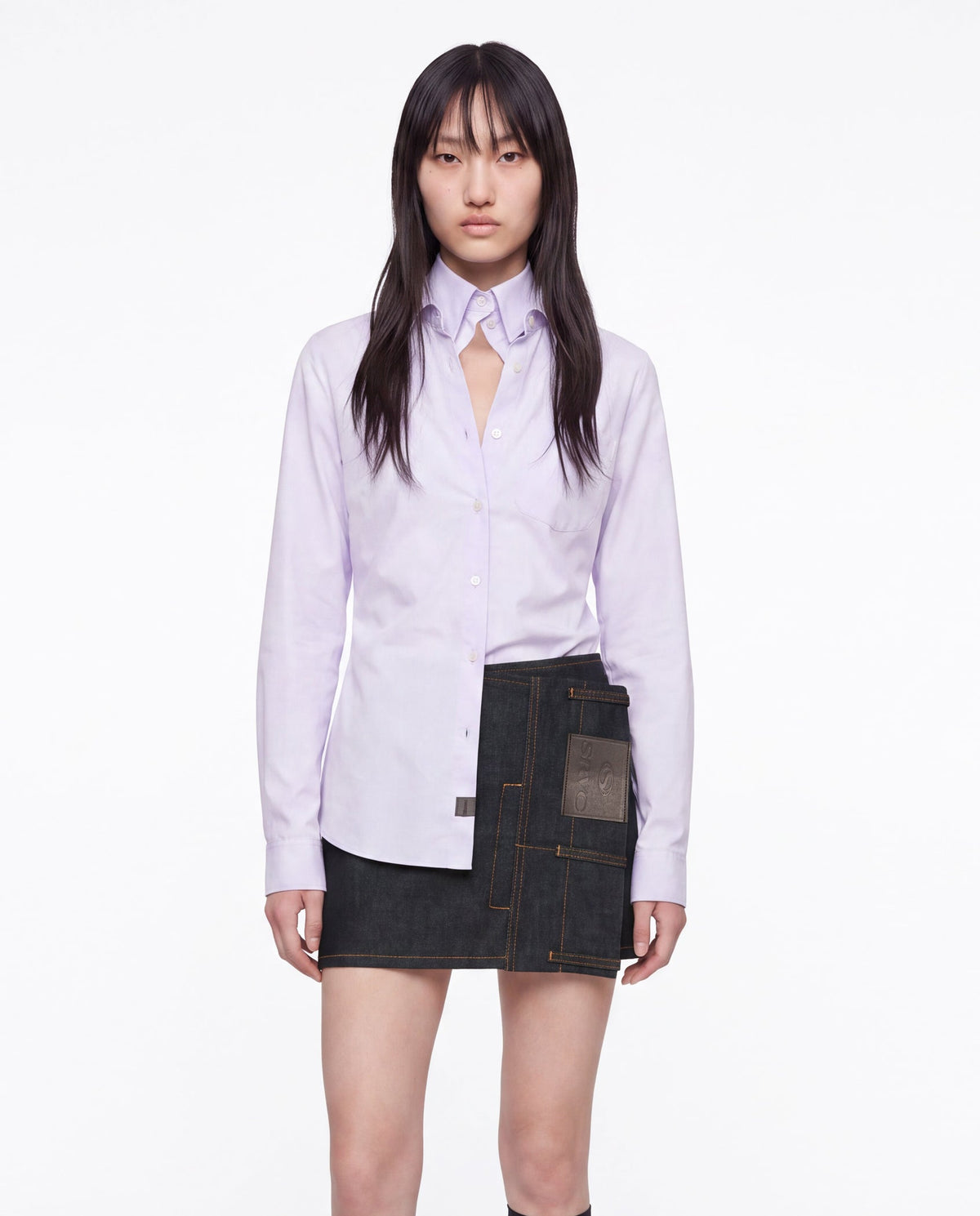 Breakfast shirt lavender