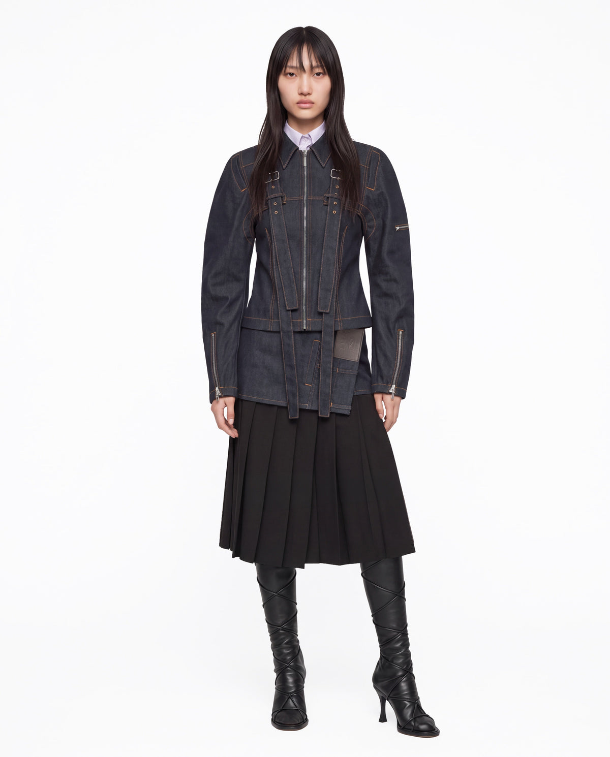 Astra kilt black
