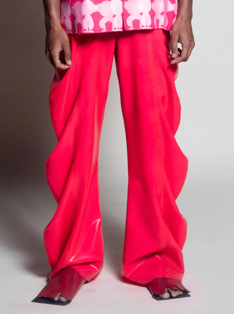 Pink deflated trousers | signature fit