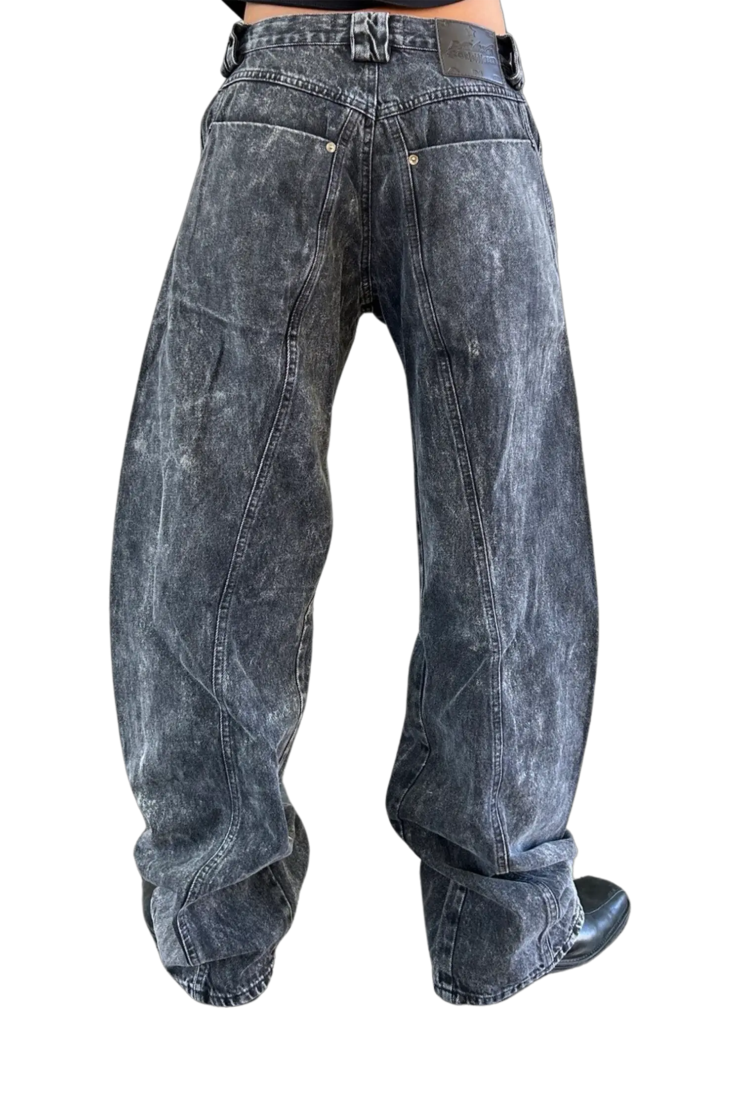 Gab cole x karlaidlaw iron gate jean acid
