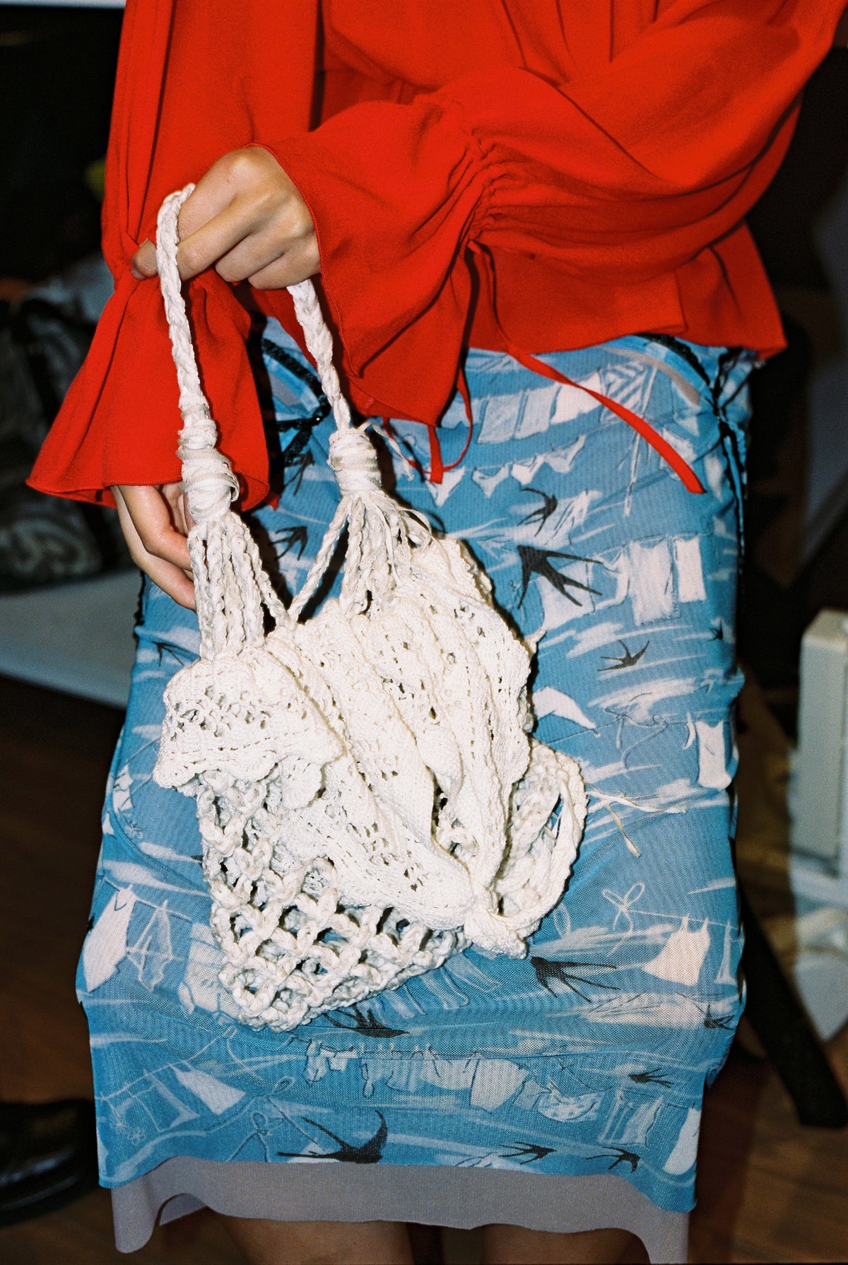 Shopper crochet mionetto
