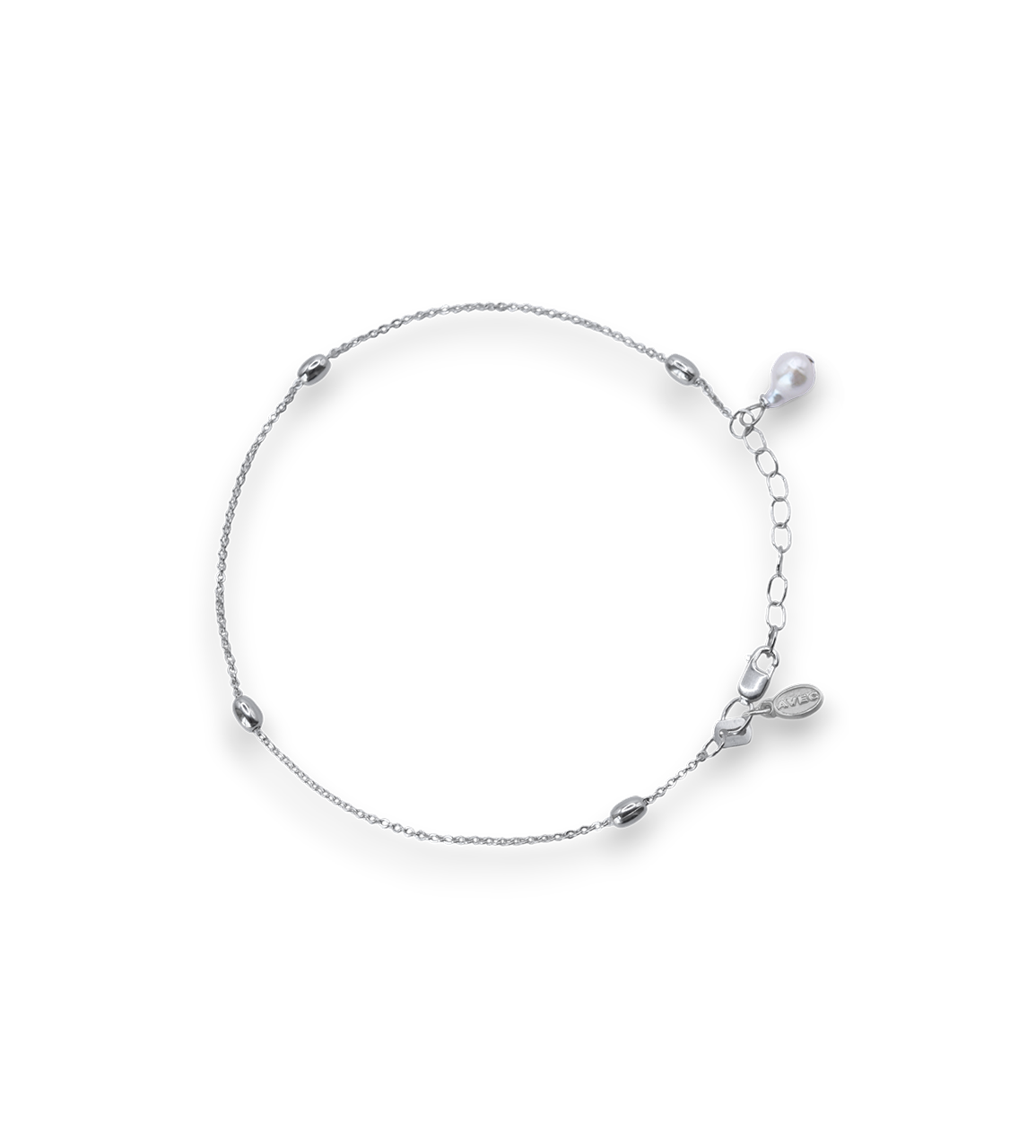Aqua drop ankle bracelet