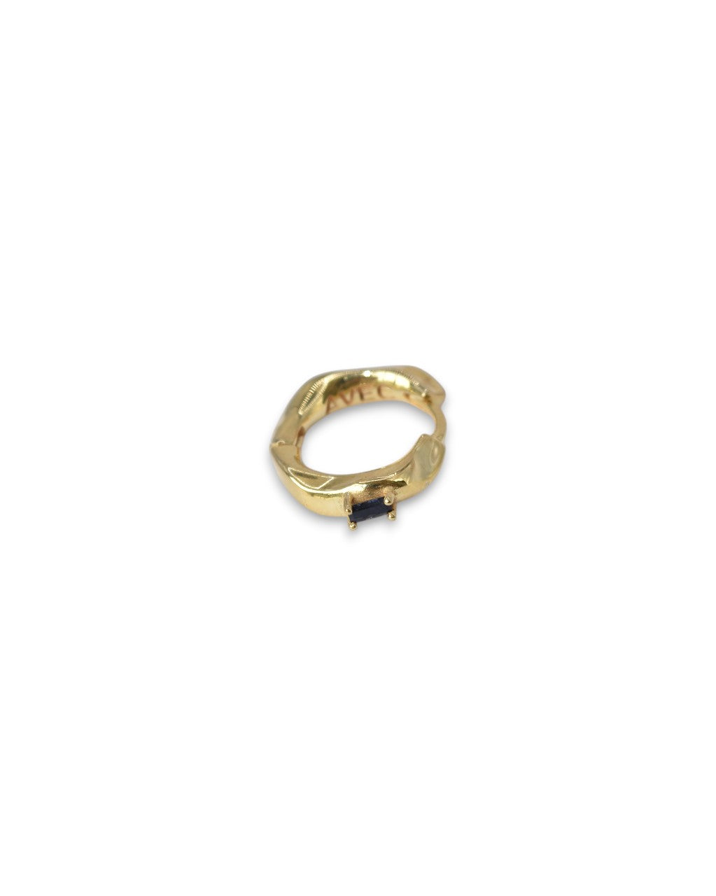 Mini molten hoop & shappire